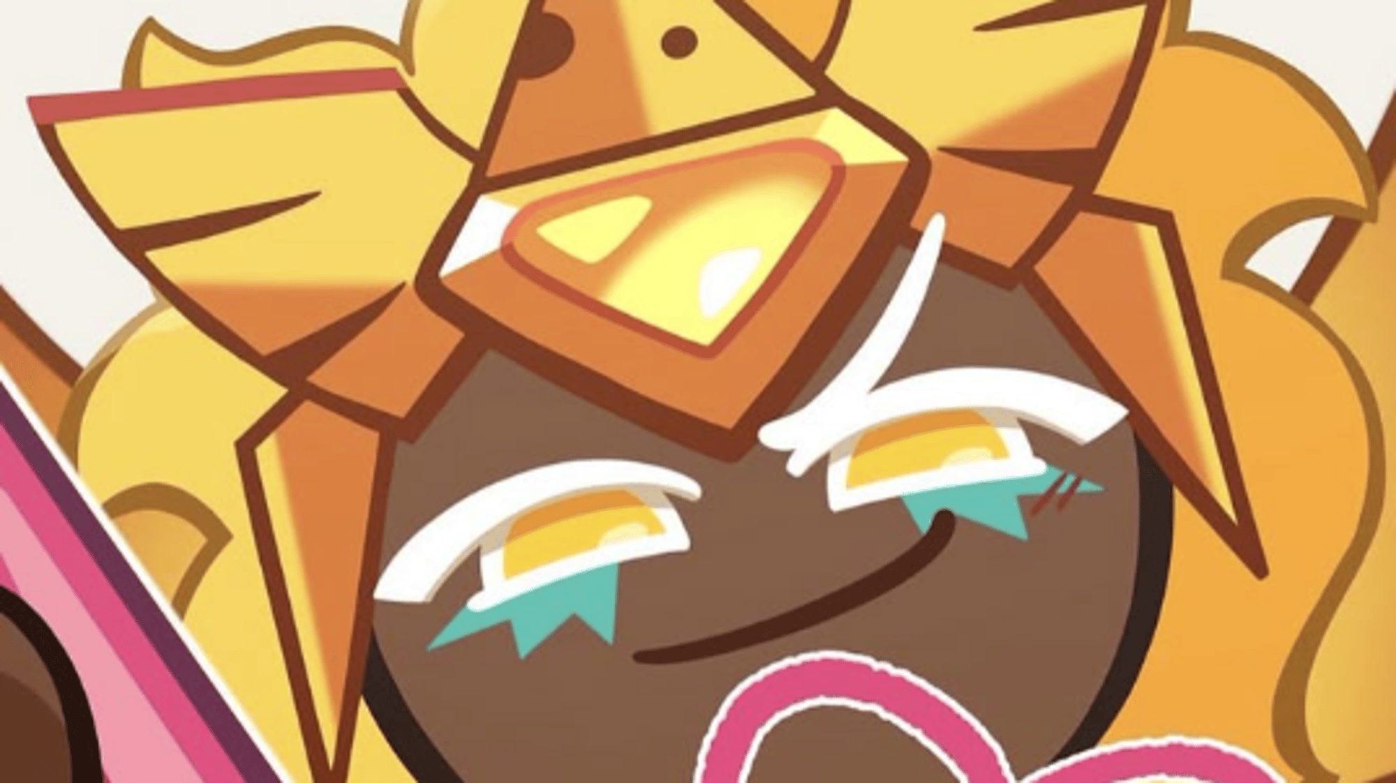 golden cheese cookie