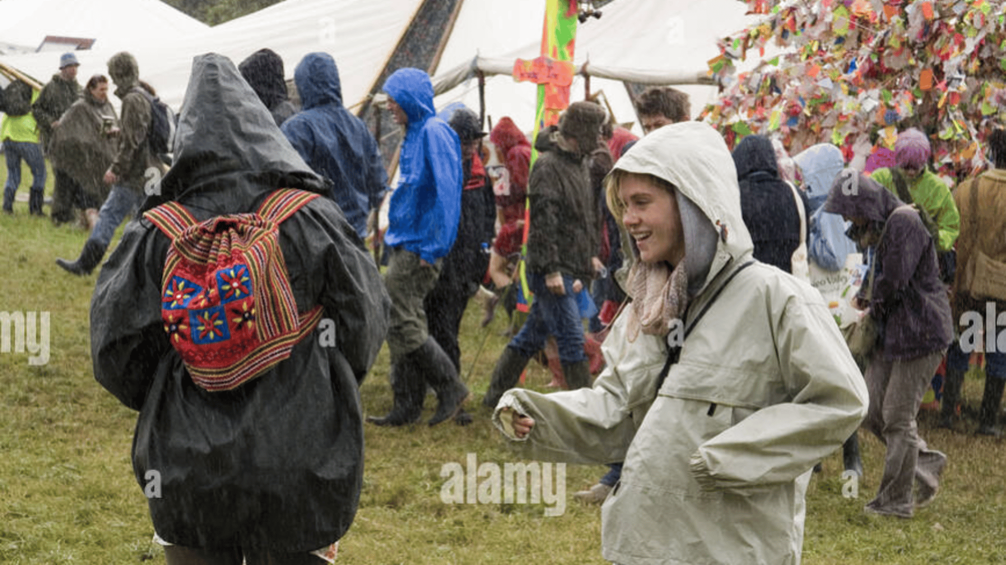 Festival goers