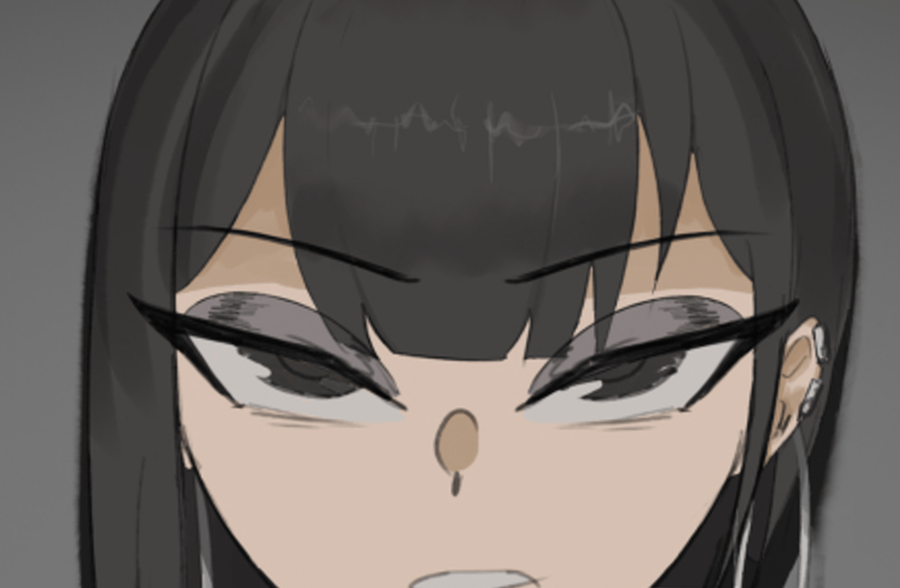 Mean goth Sara