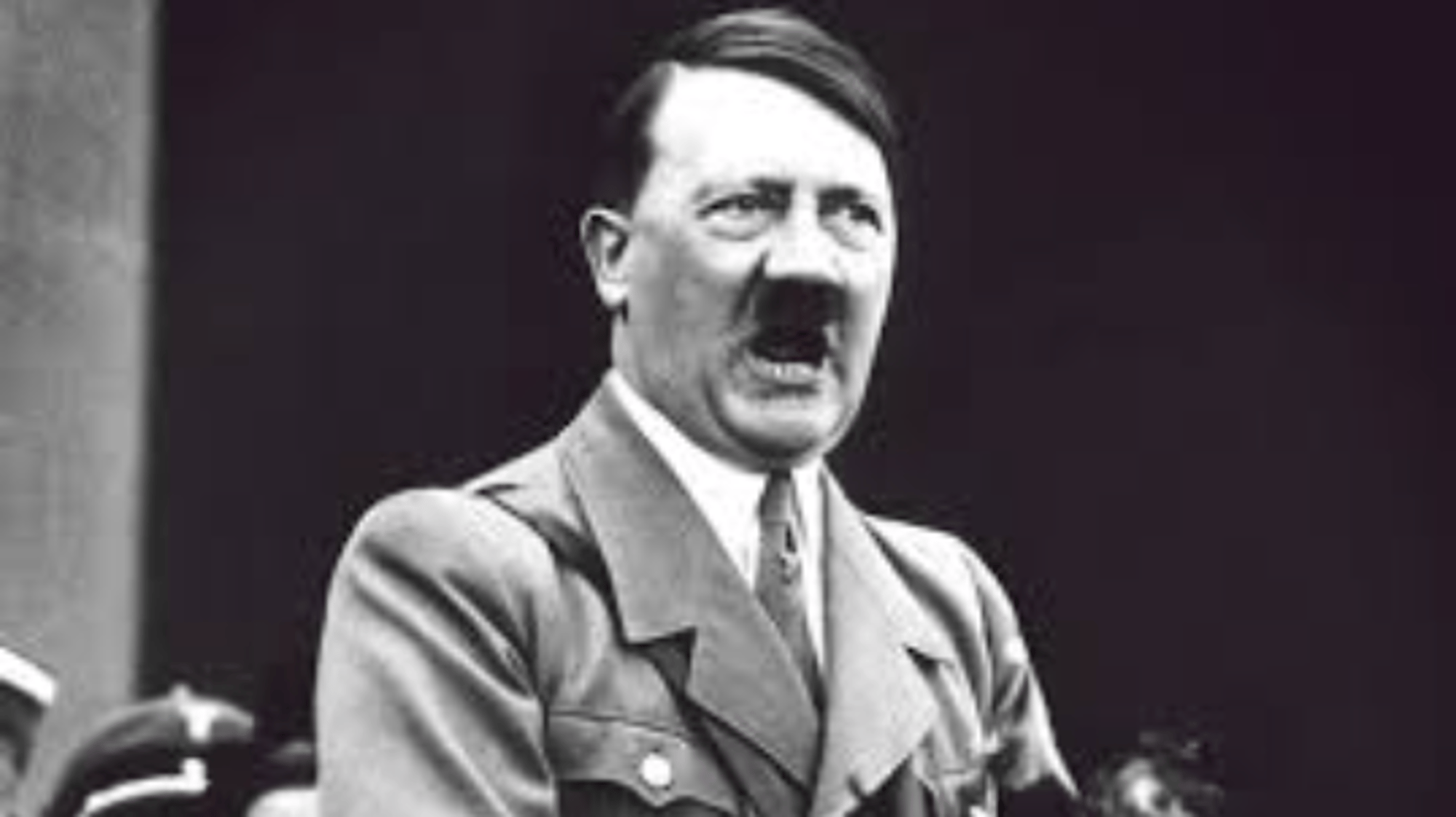 toothbrush moustache man