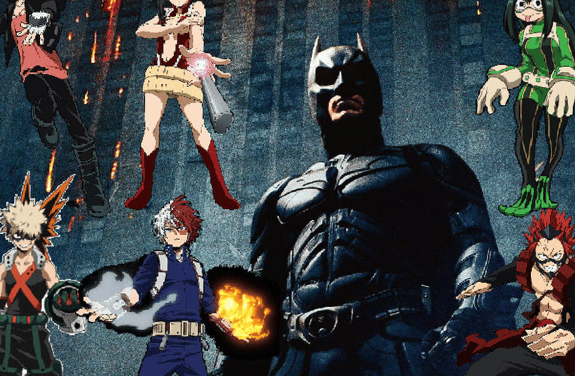 Mha x the dark knight