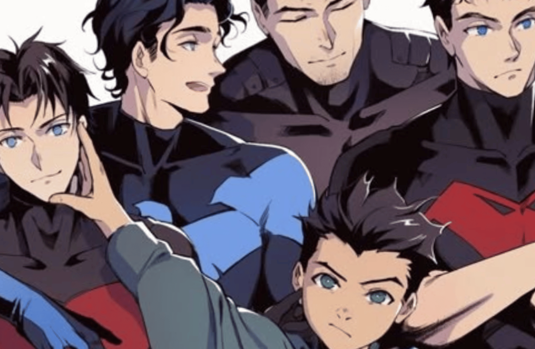 Batfam x Sonic