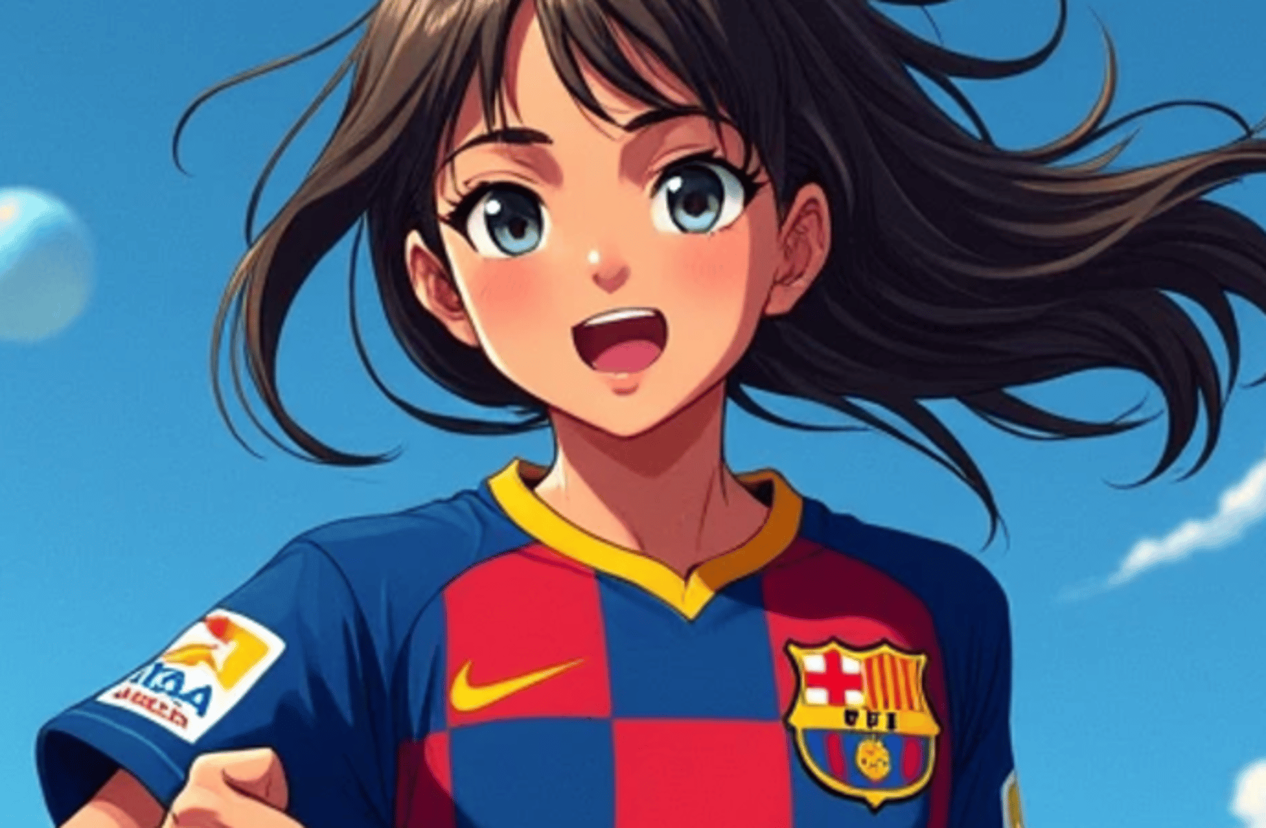 Football girl