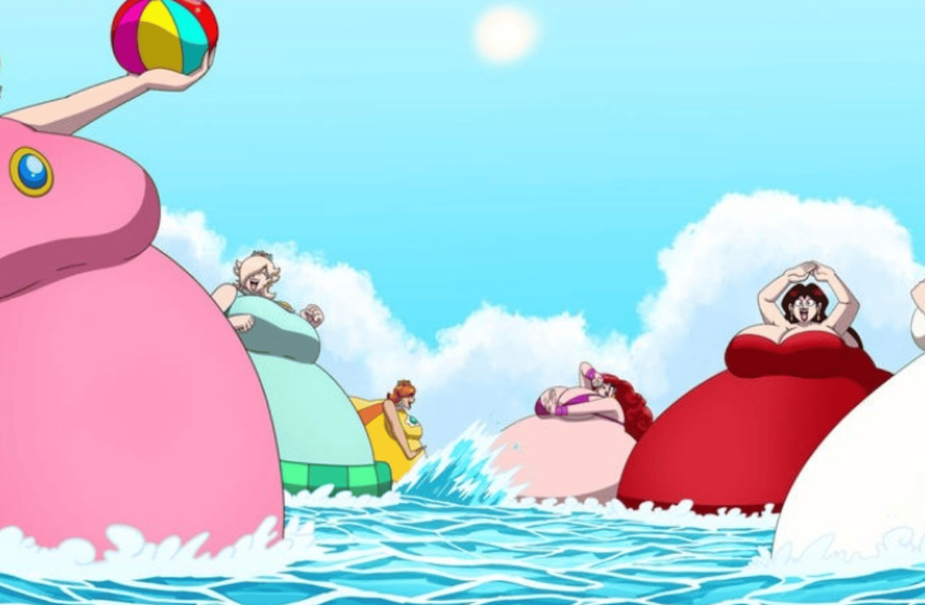 Pool party Princesses