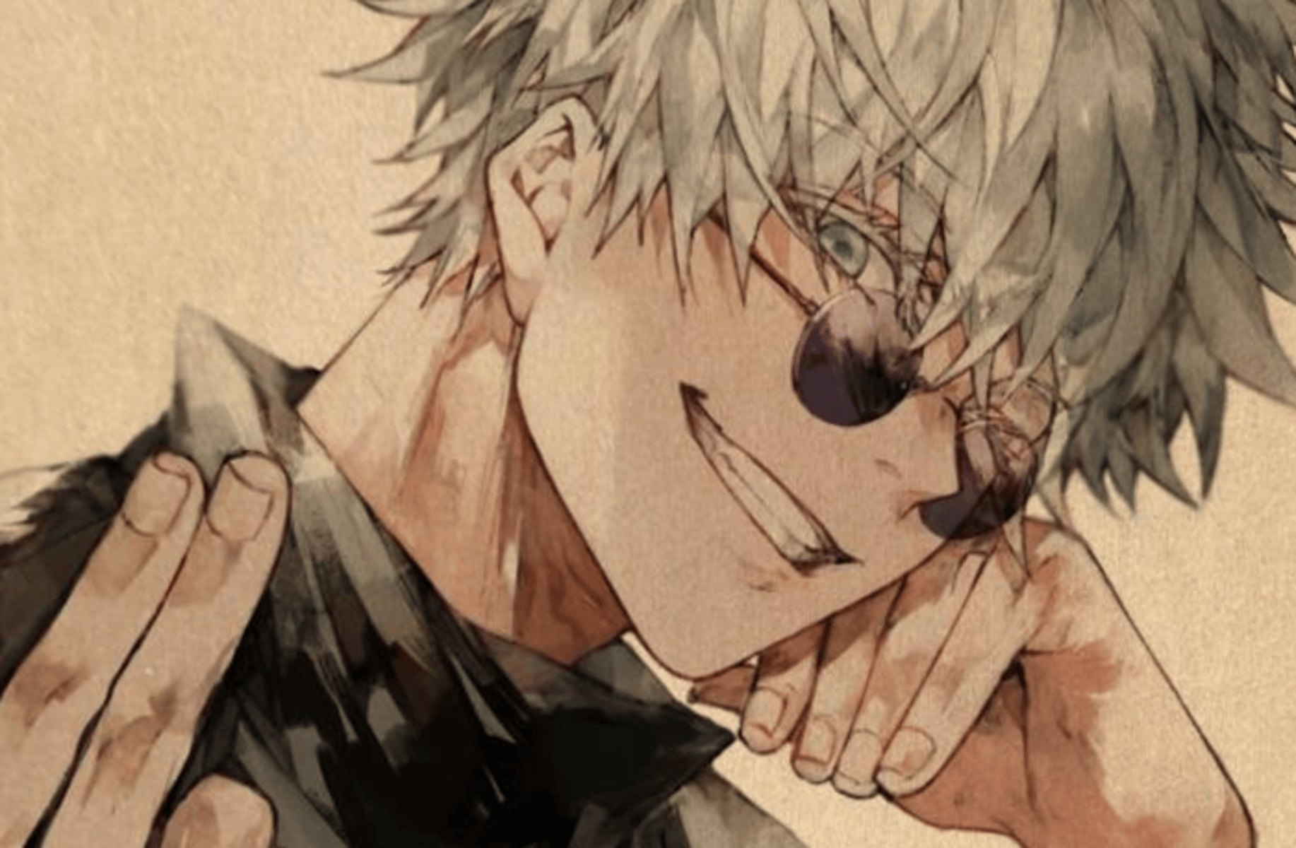 Drunk Satoru gojo