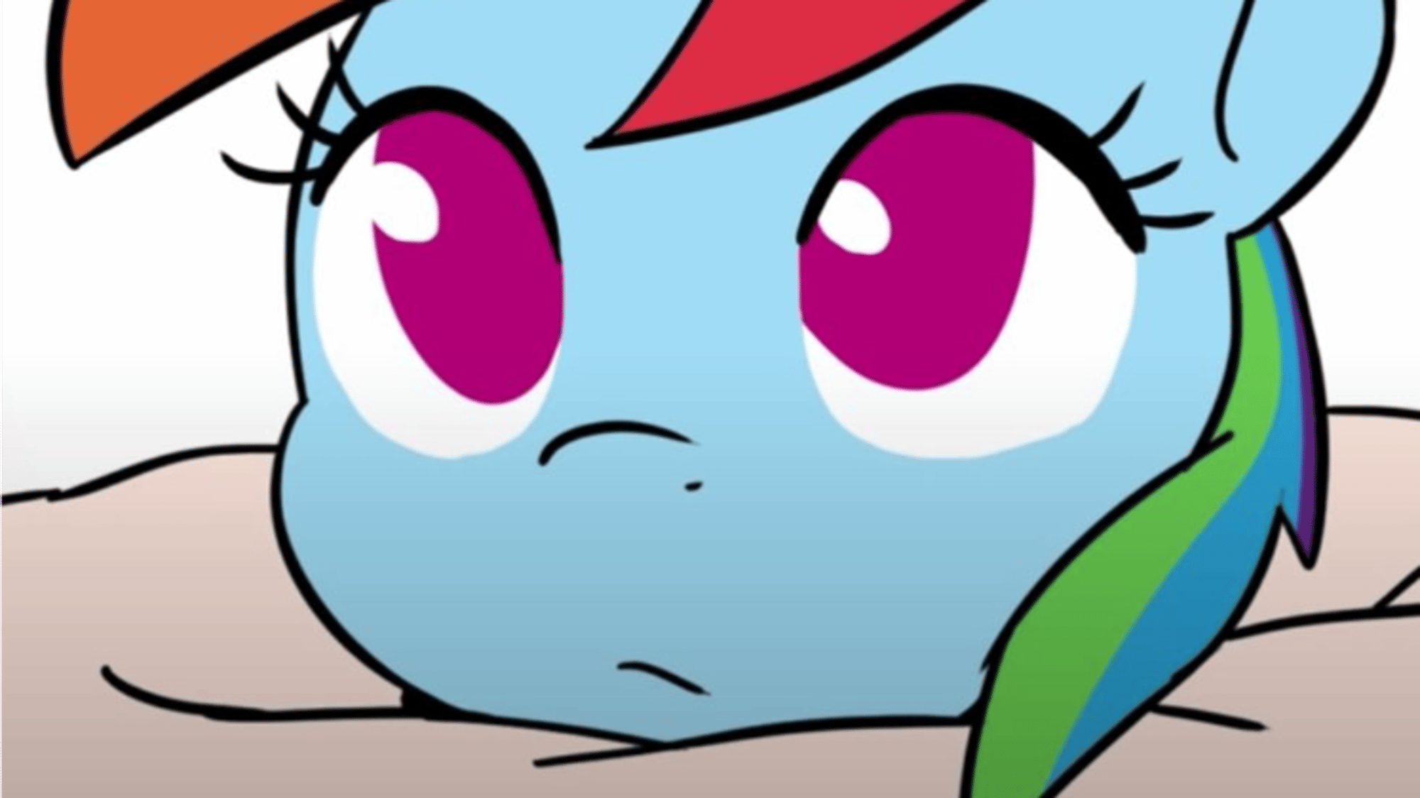 Tiny Rainbow Dash