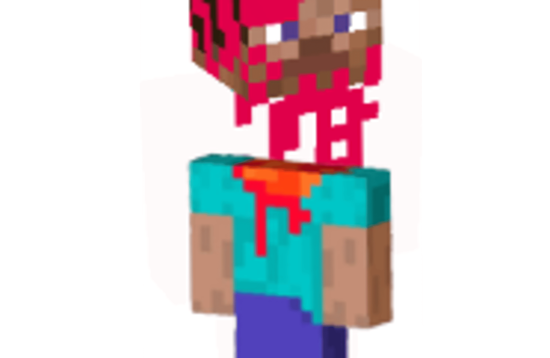 Headless steve+lost head