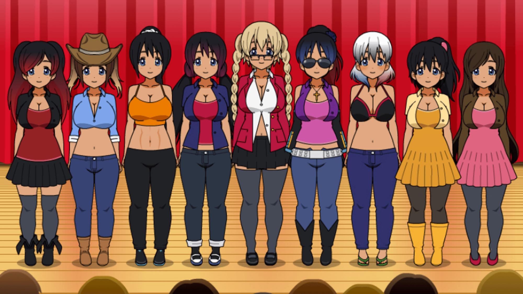 9 friends