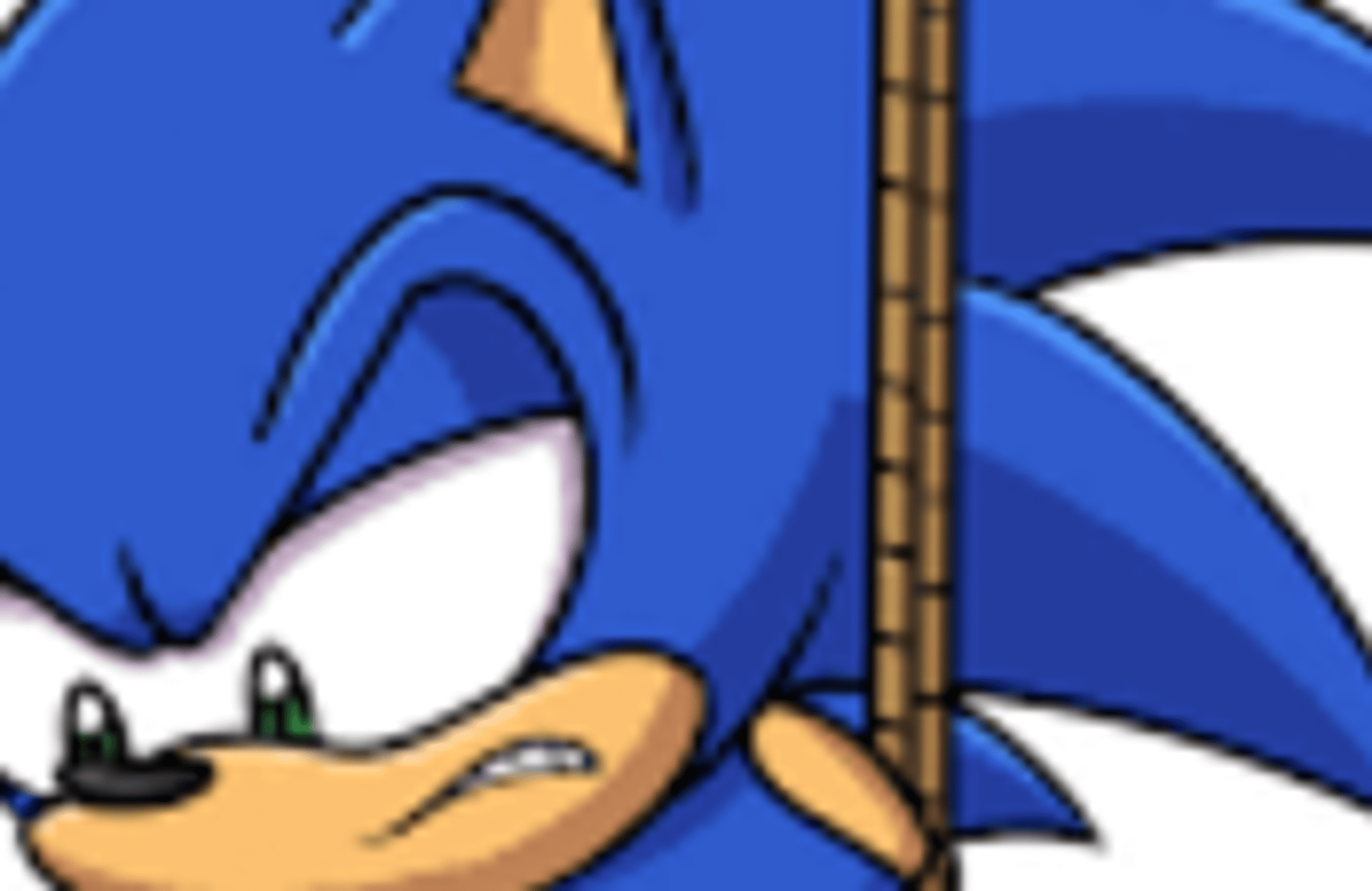 Tied up Sonic