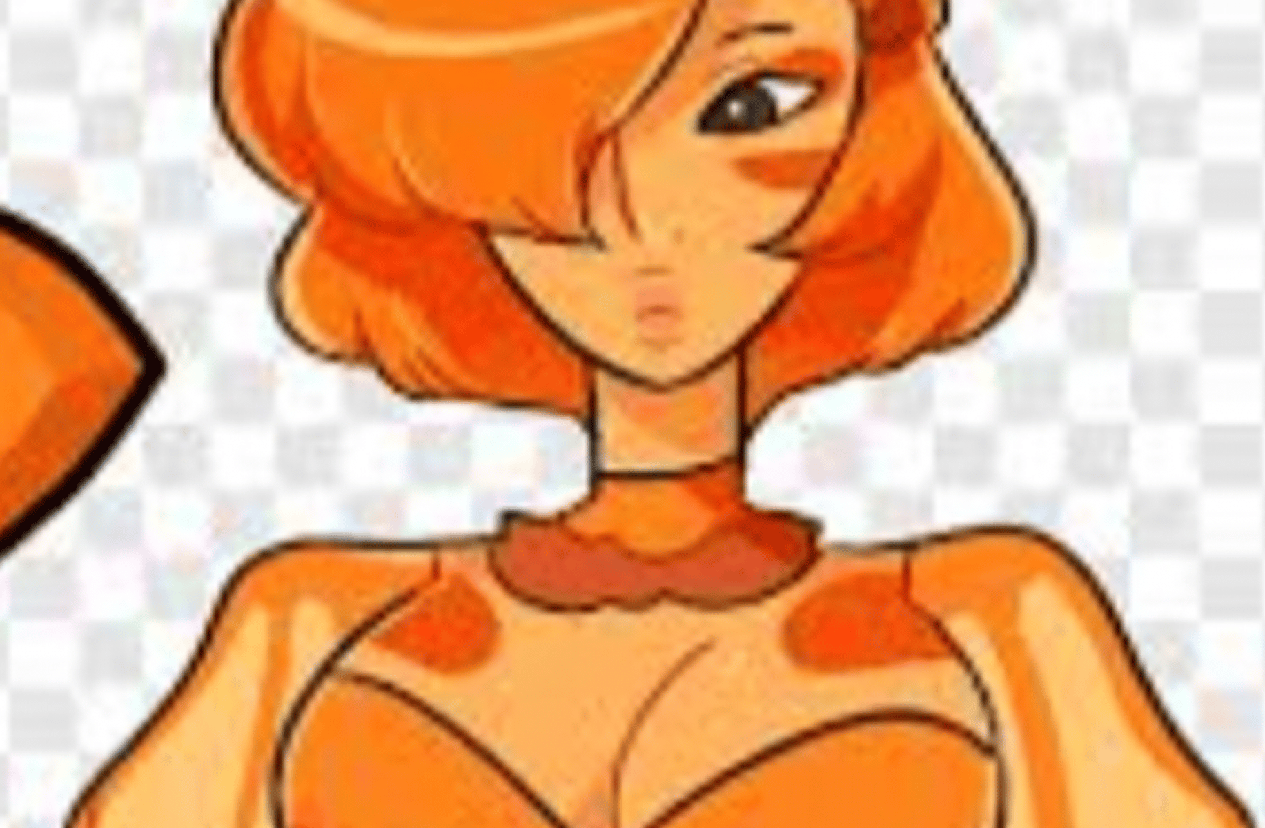 Orange diamond
