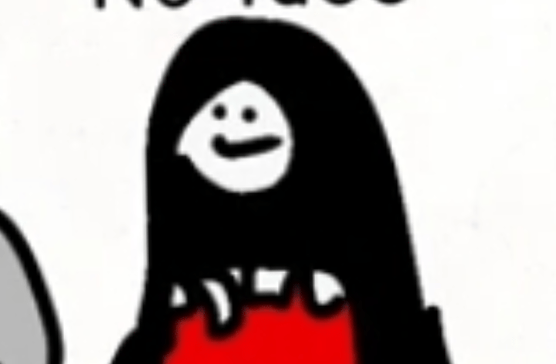 Drawing no face