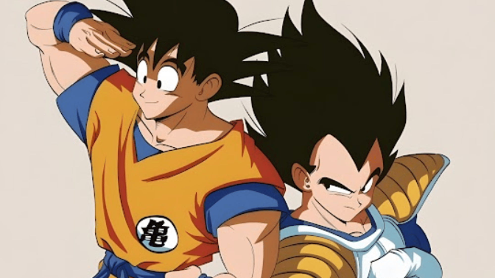 Goku and Vegeta