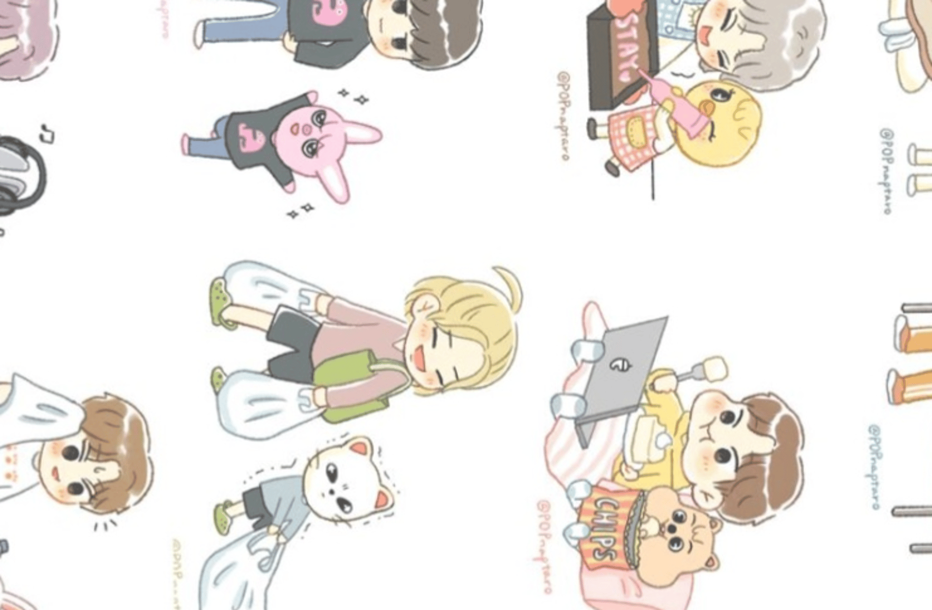 Pocky game with stray kid