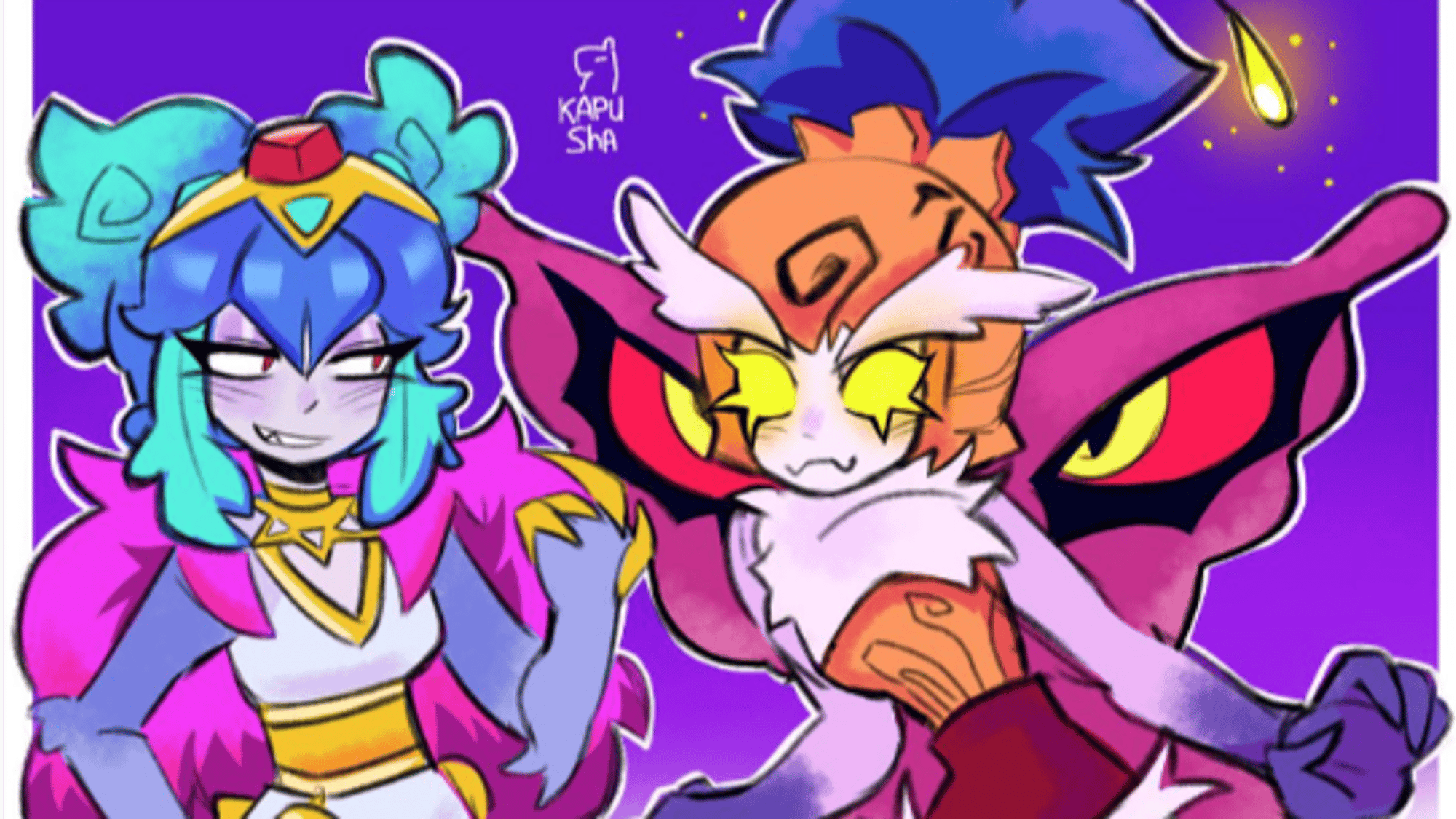 Melodie and  janet