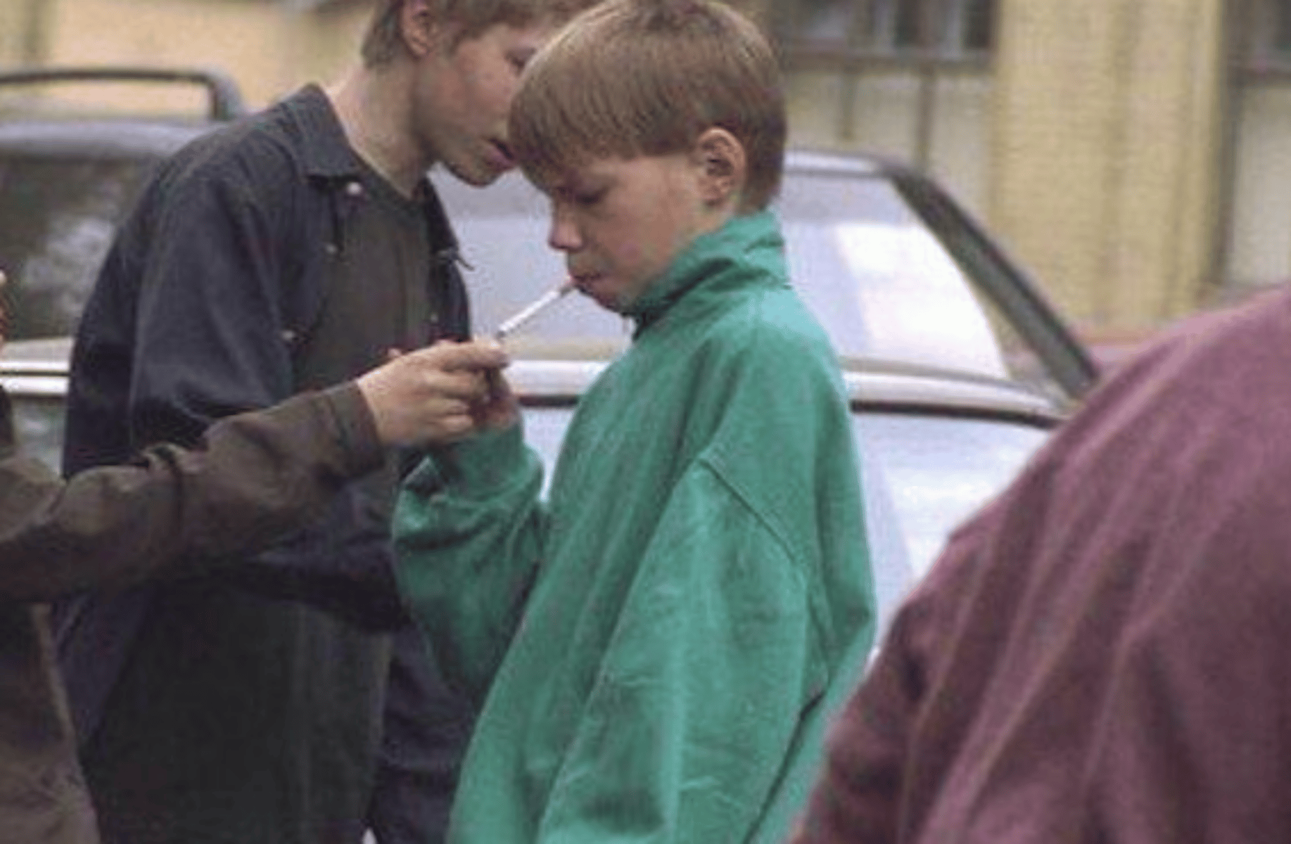 The neighbors entered