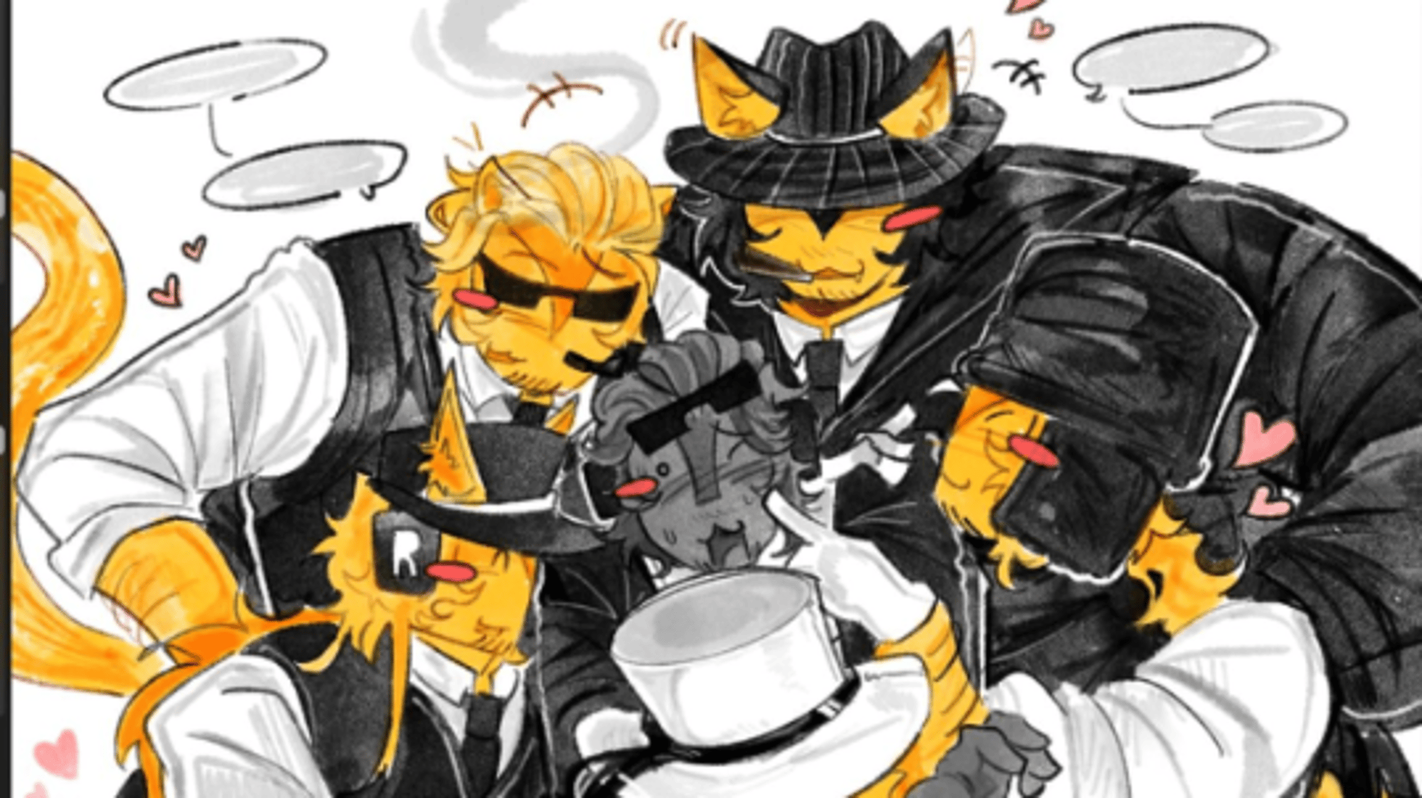 Mafioso goons