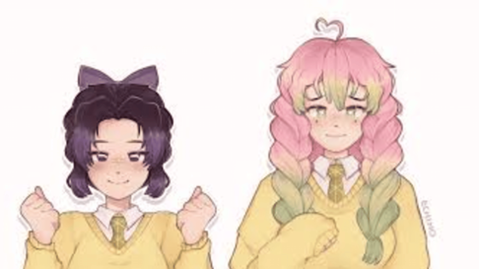 Mitsuri and shinobu