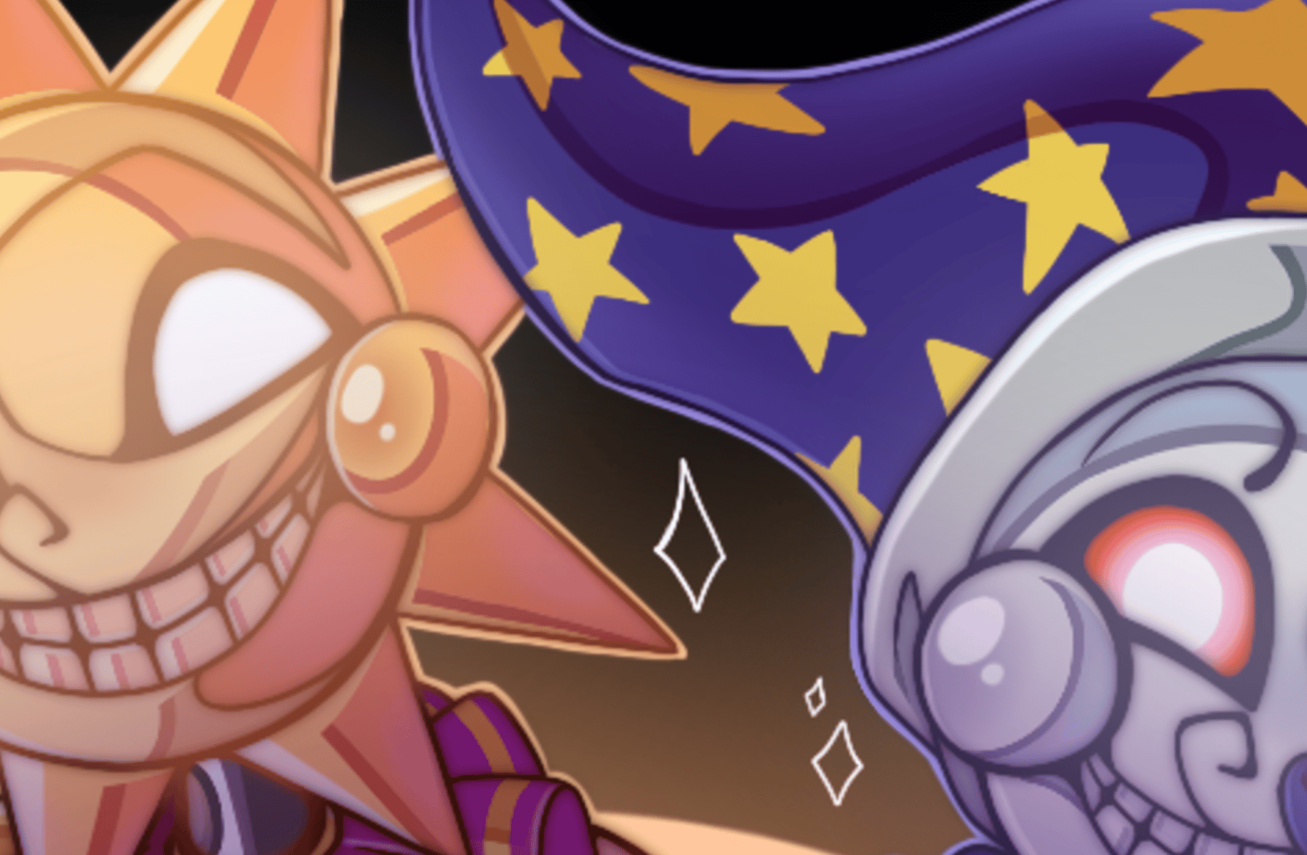 Sun and moon