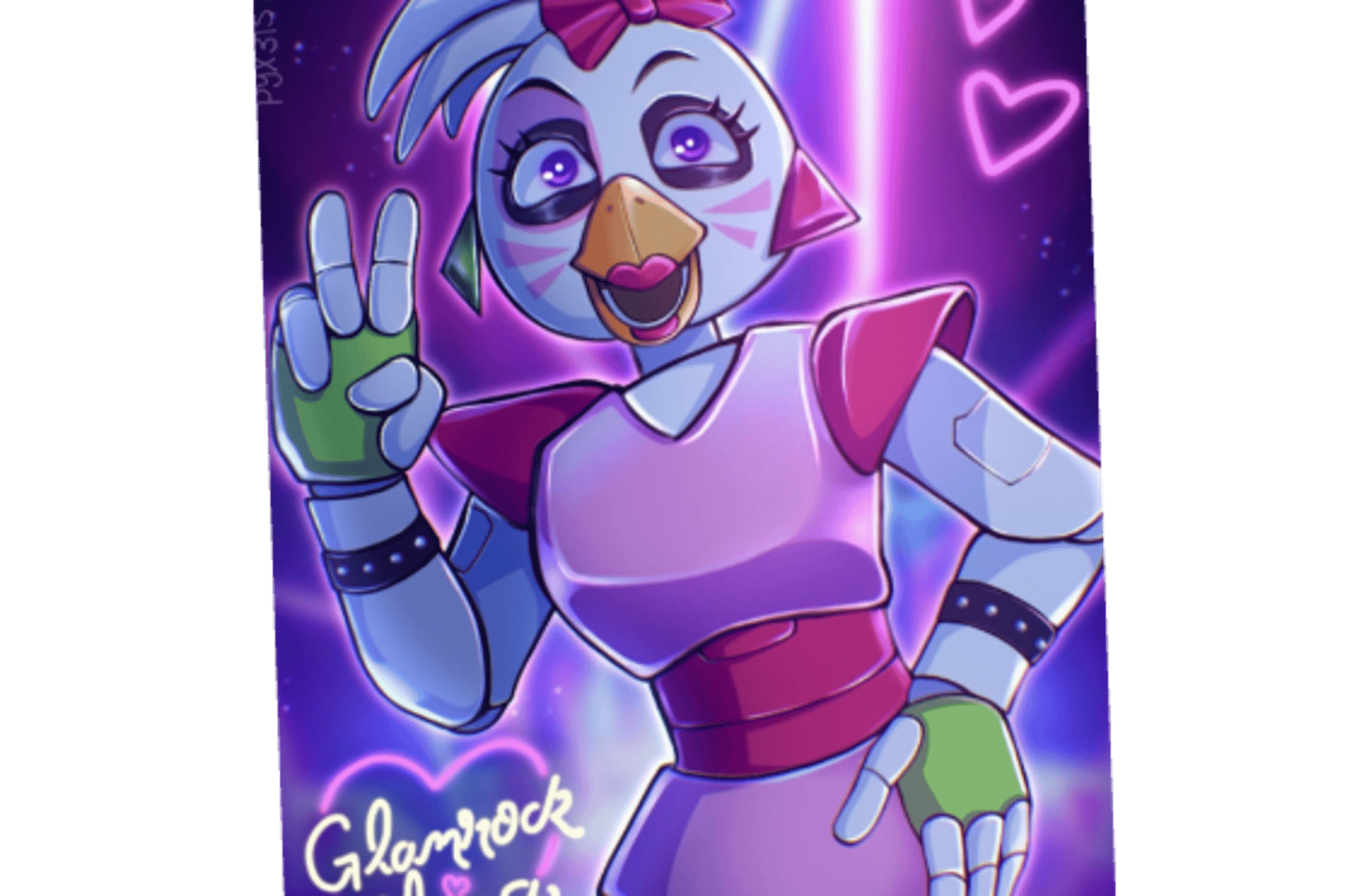 Glamrock chica