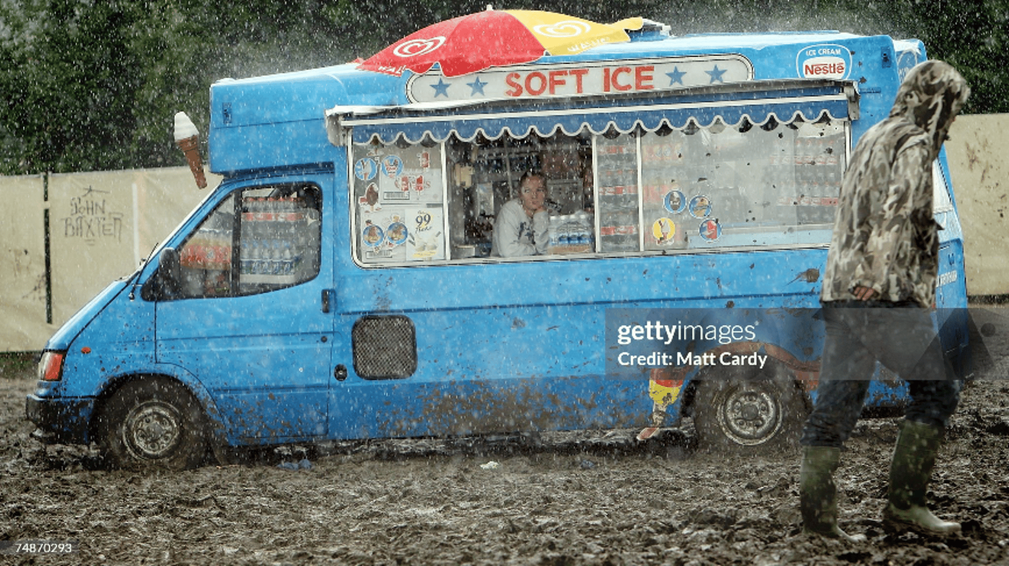 Mud and rain goers