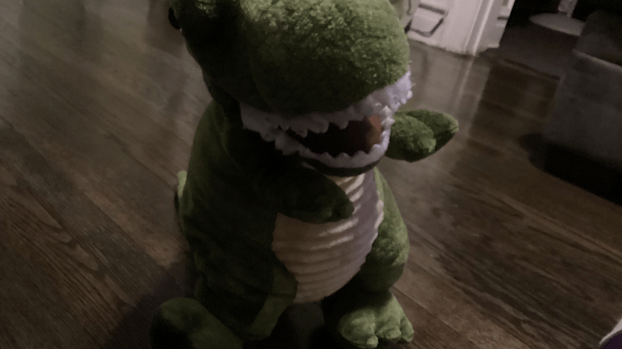 Emilio and his dinosaur