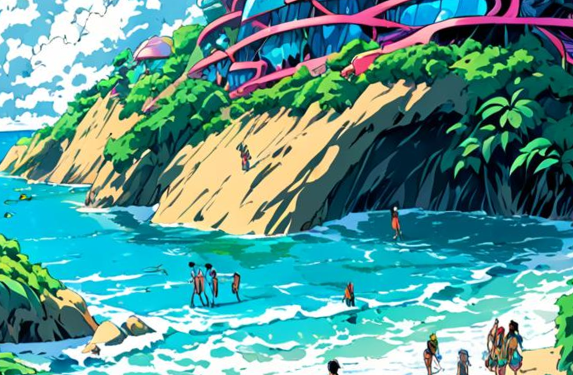 Nintendo Beach