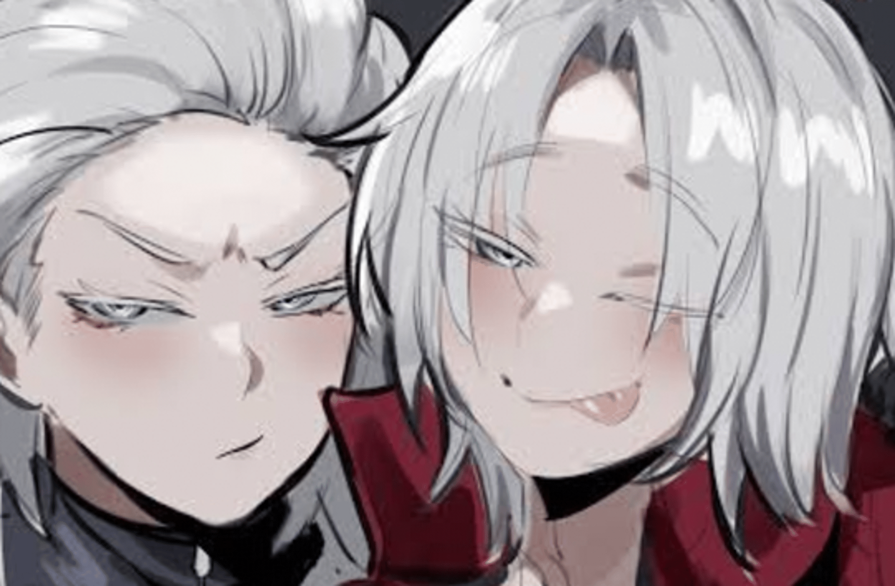Female Dante and Vergil