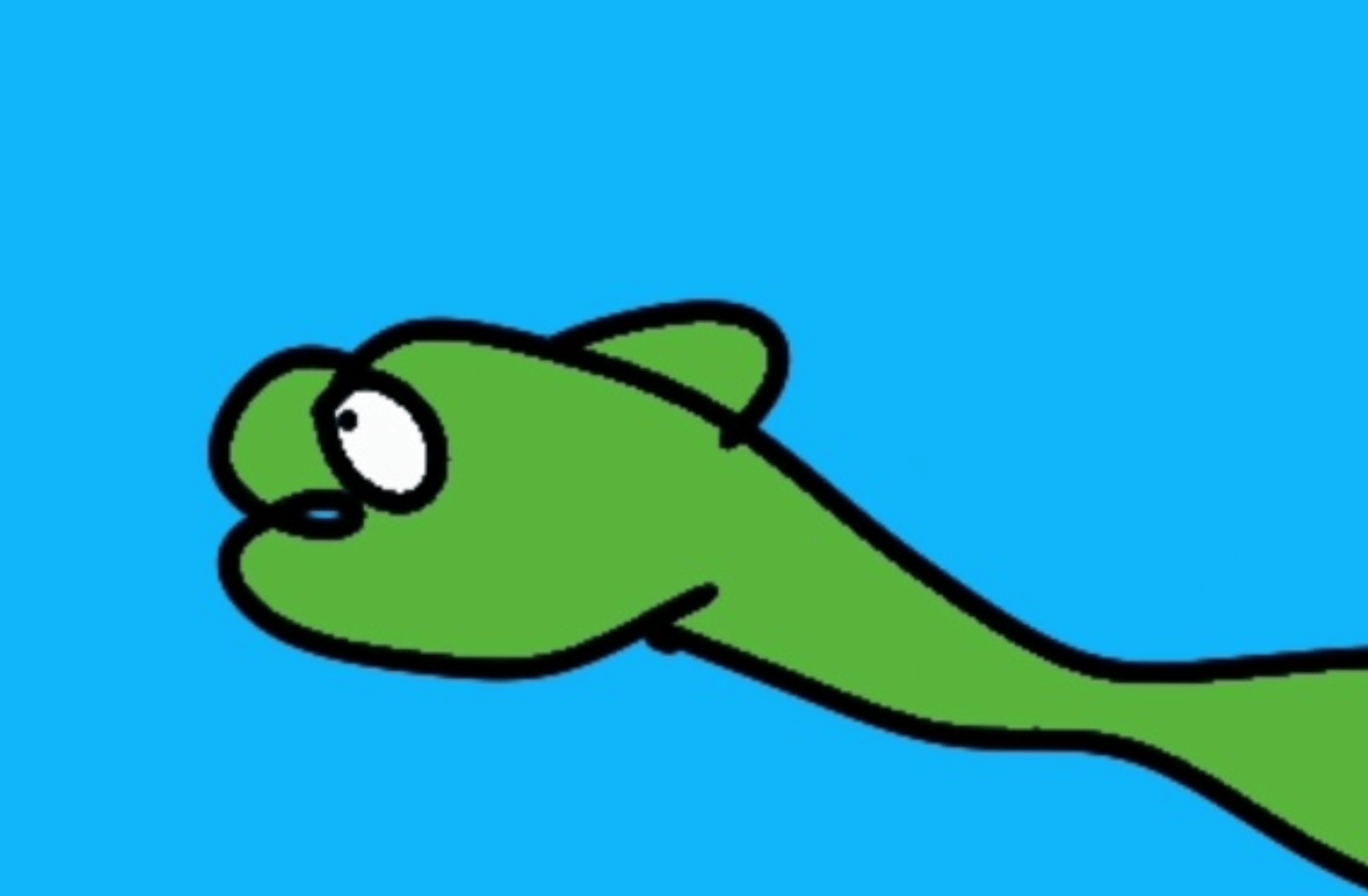 Drawing fish monster bfdi