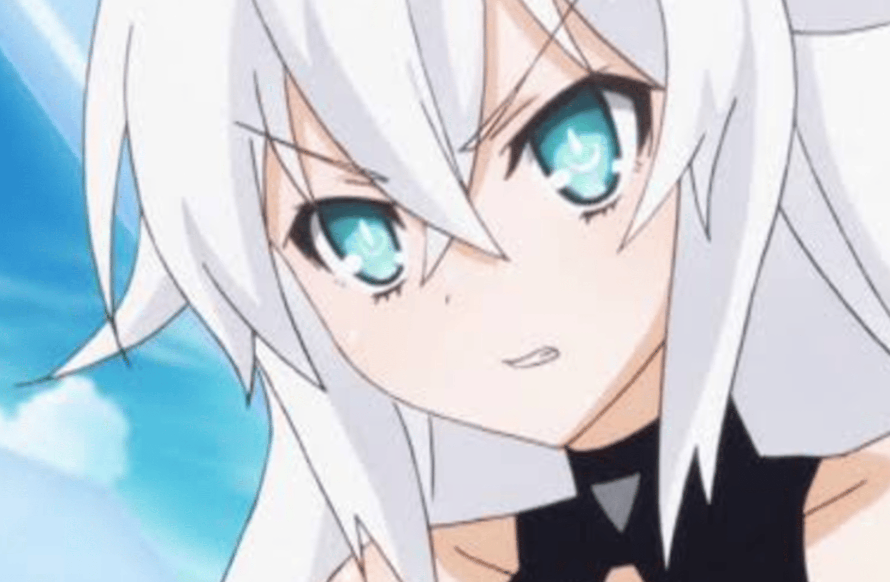 Black heart girl