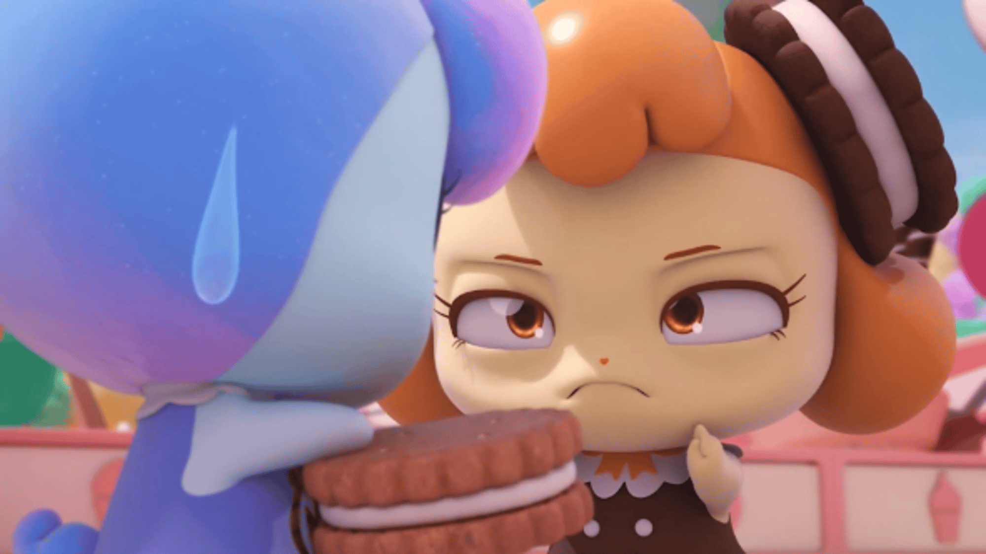 shashaping and her friend