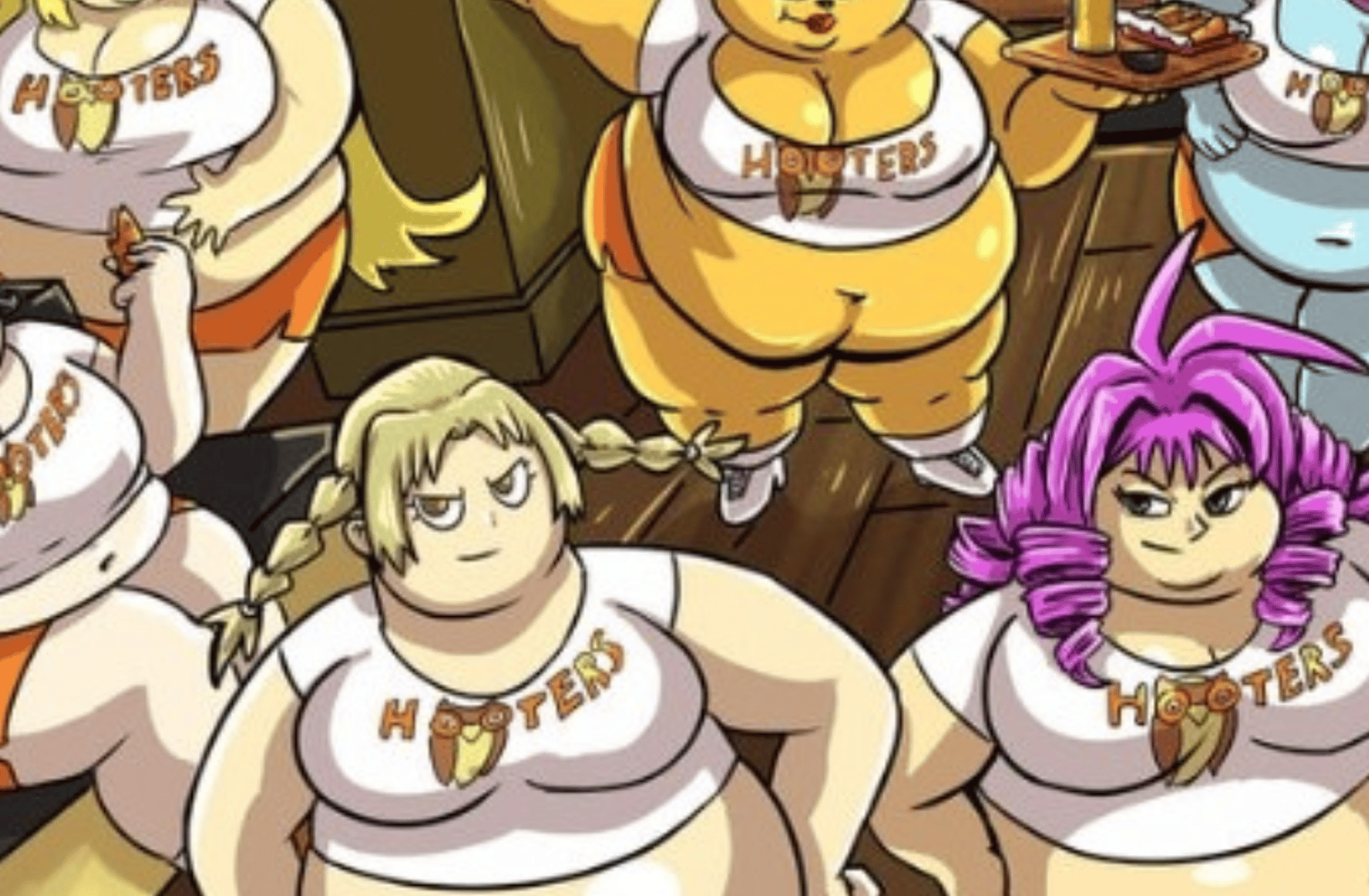 Sumo harem cafe