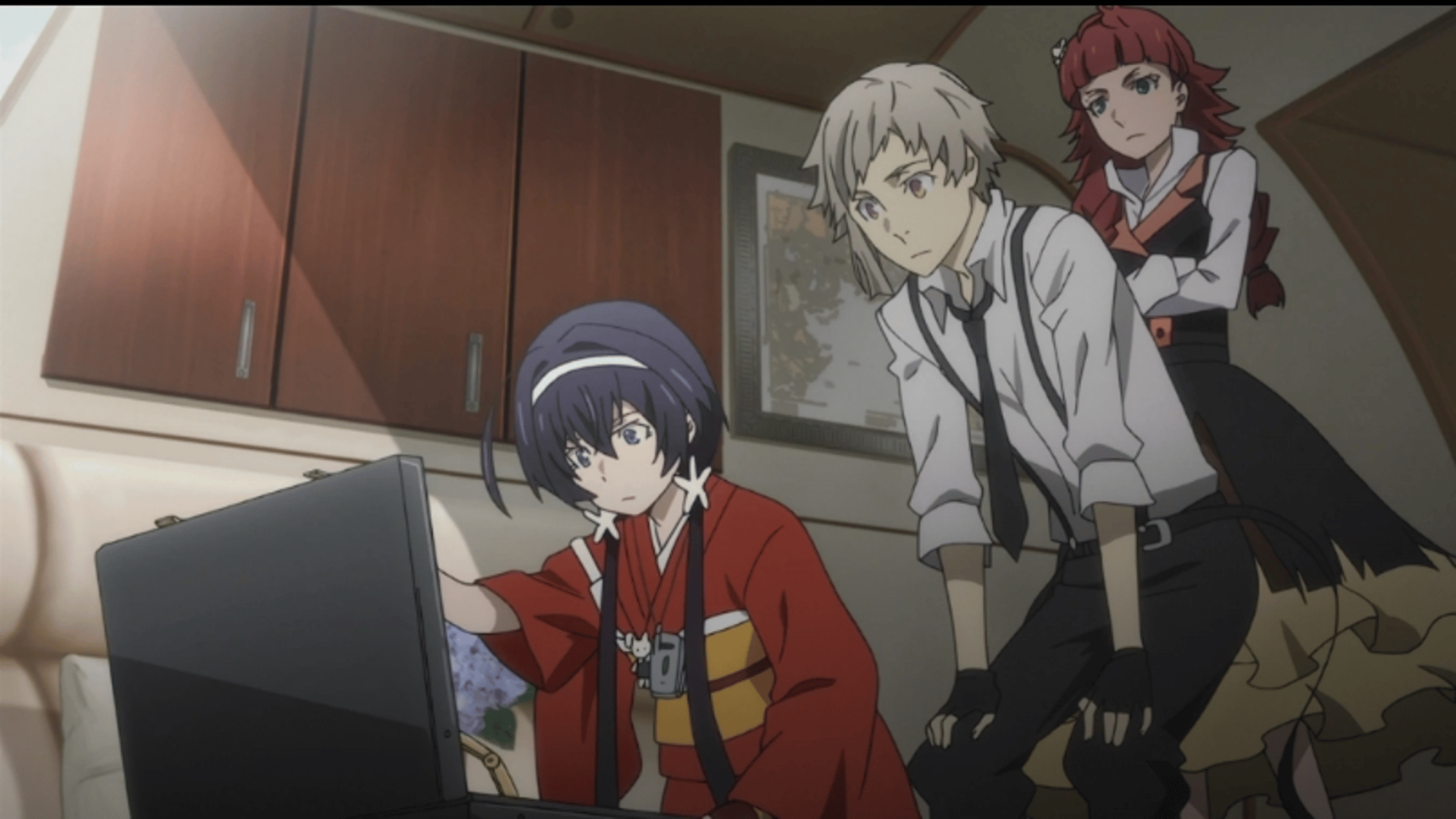 Atsushi, Kyouka and Lucy