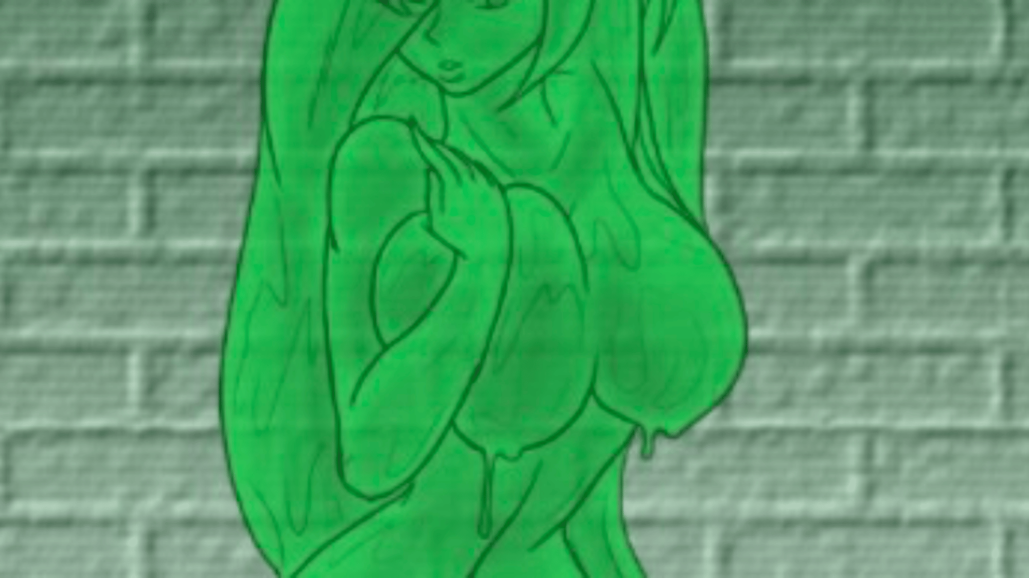 Sexy slime girl