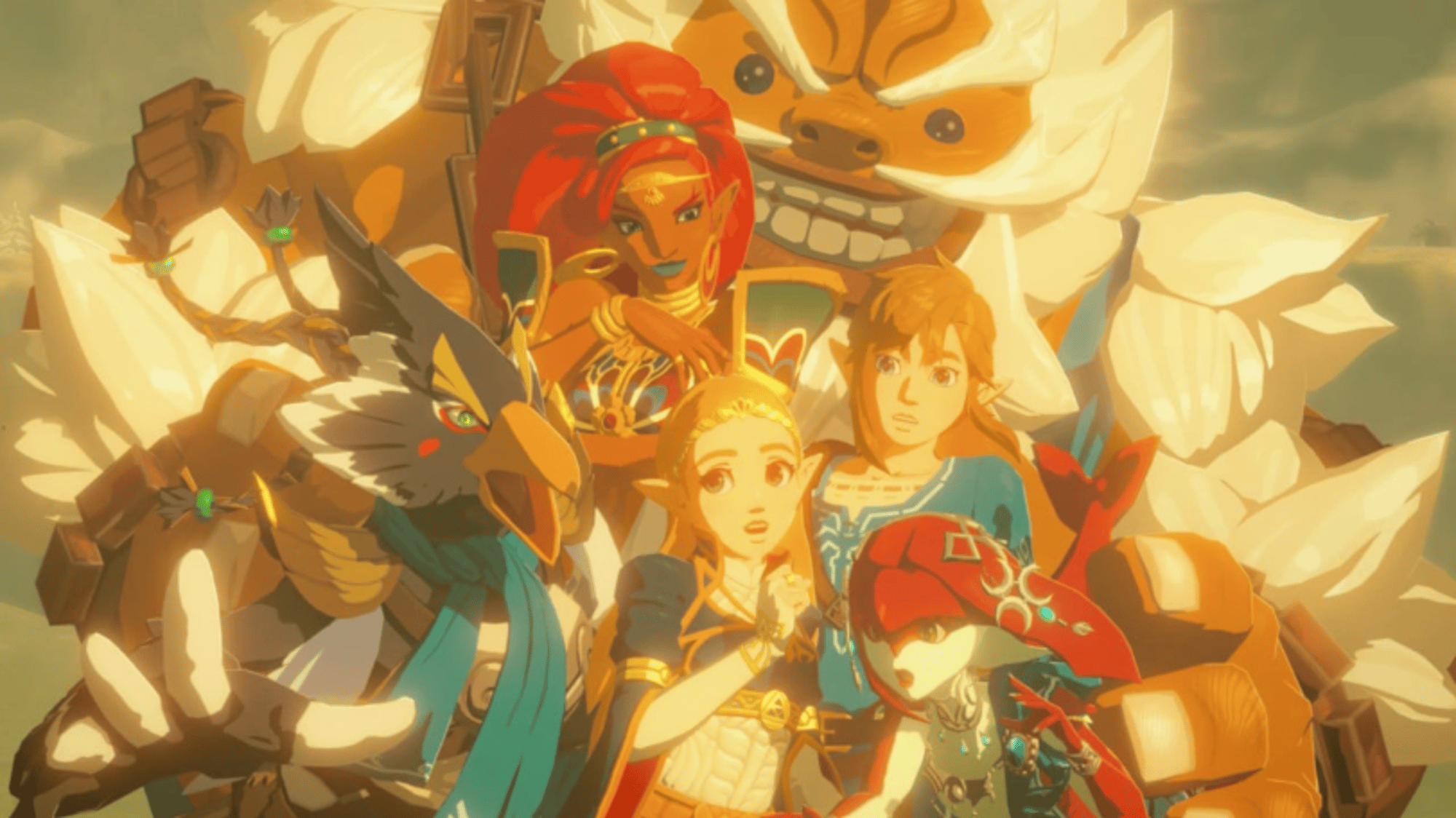 Zelda,Link,Impa,etc.