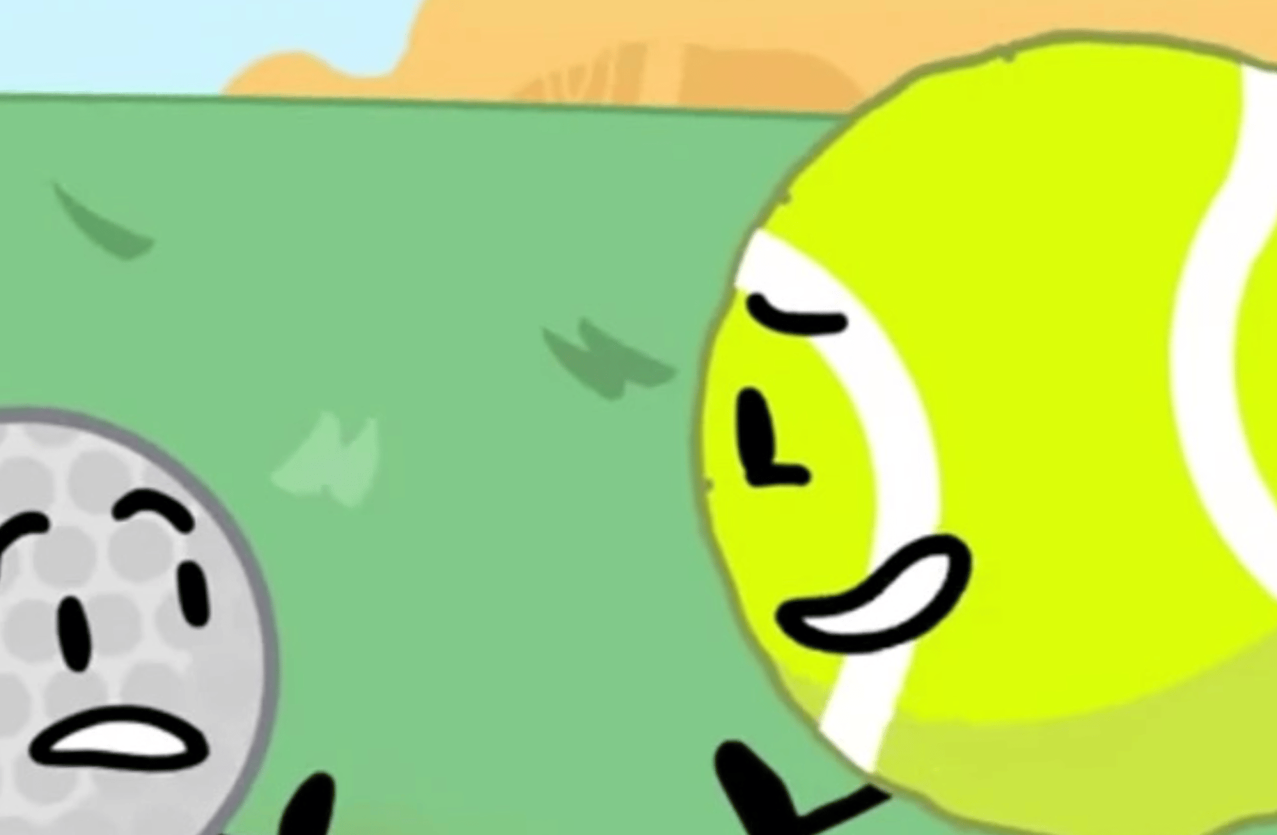 Tennisball x Golfball