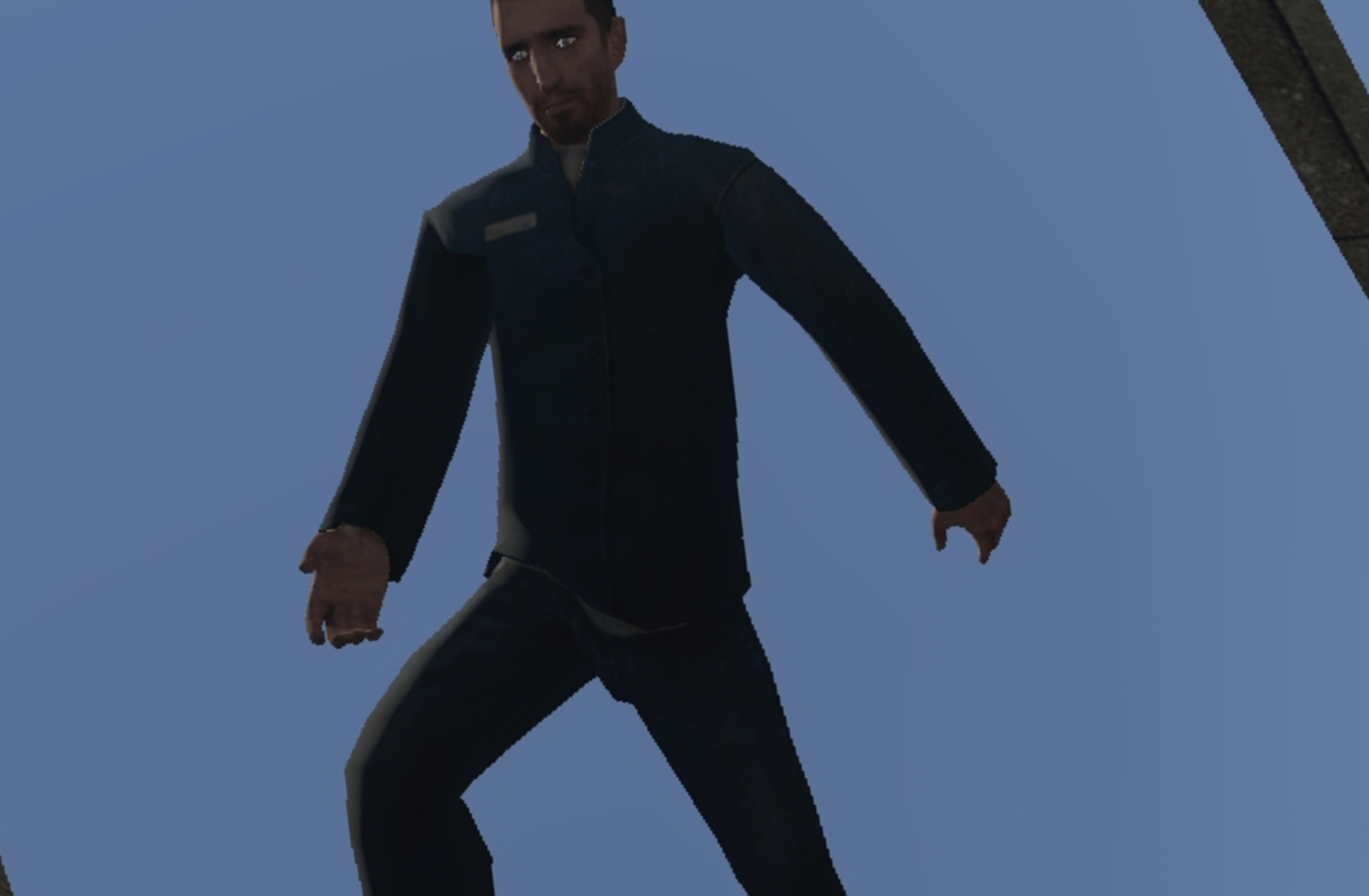 The shh man