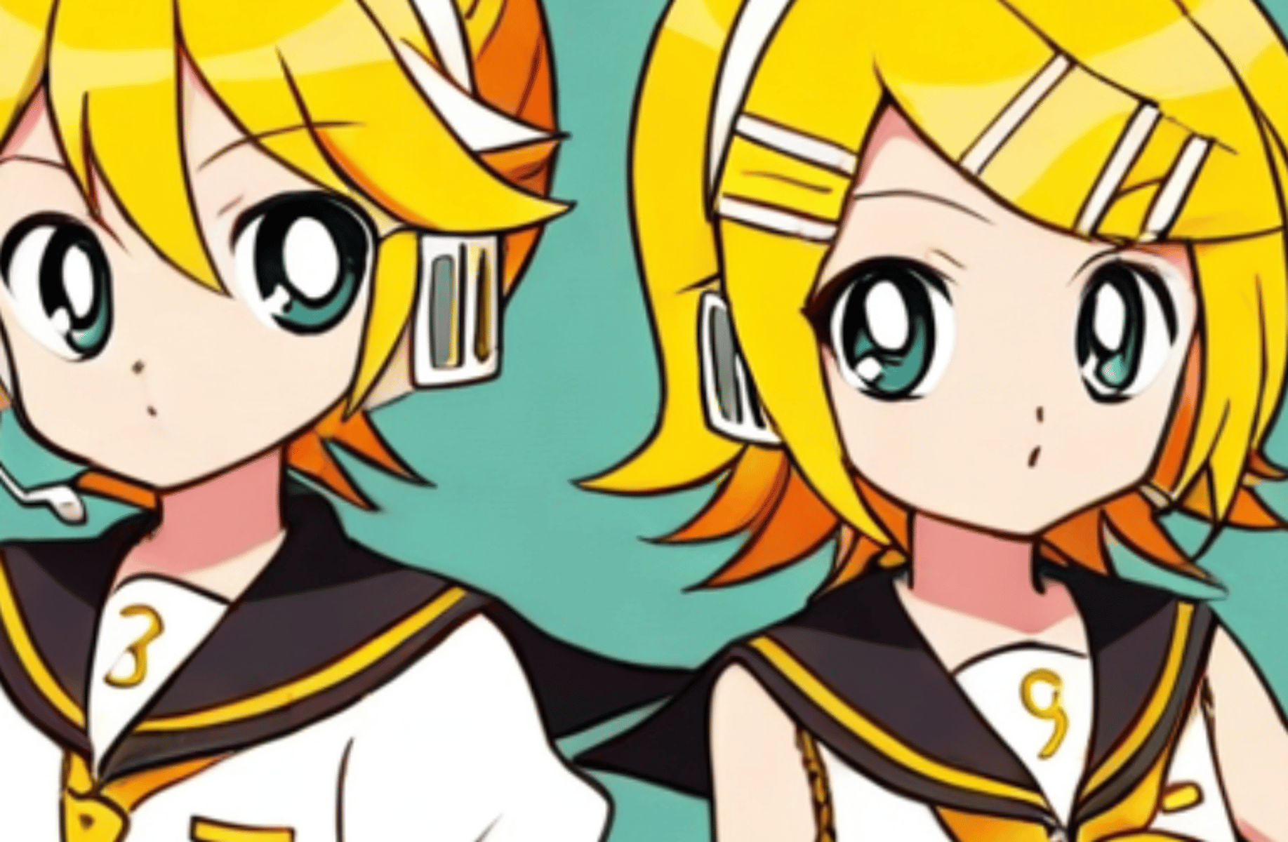 The Kagamine Twins