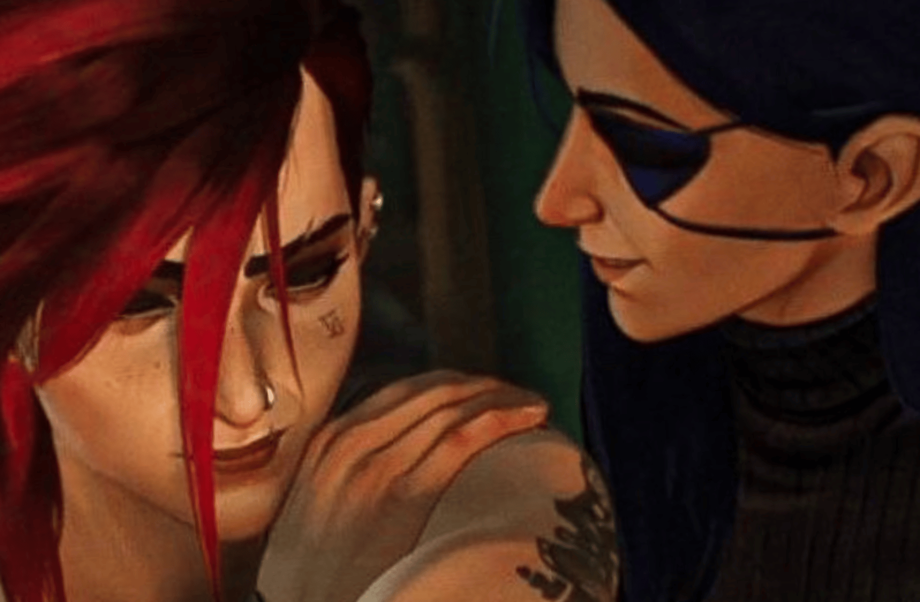Vi and caitlyn
