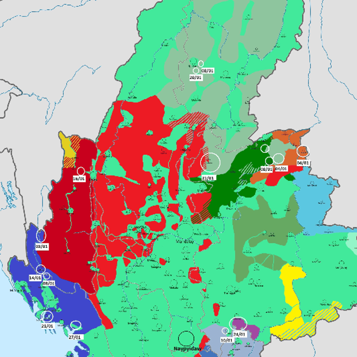 Myanmar Civil War