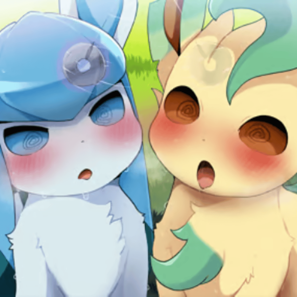 Glaceon and Leafeon