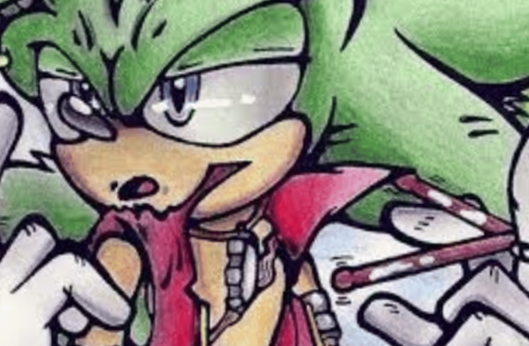 Manic the hedgehog