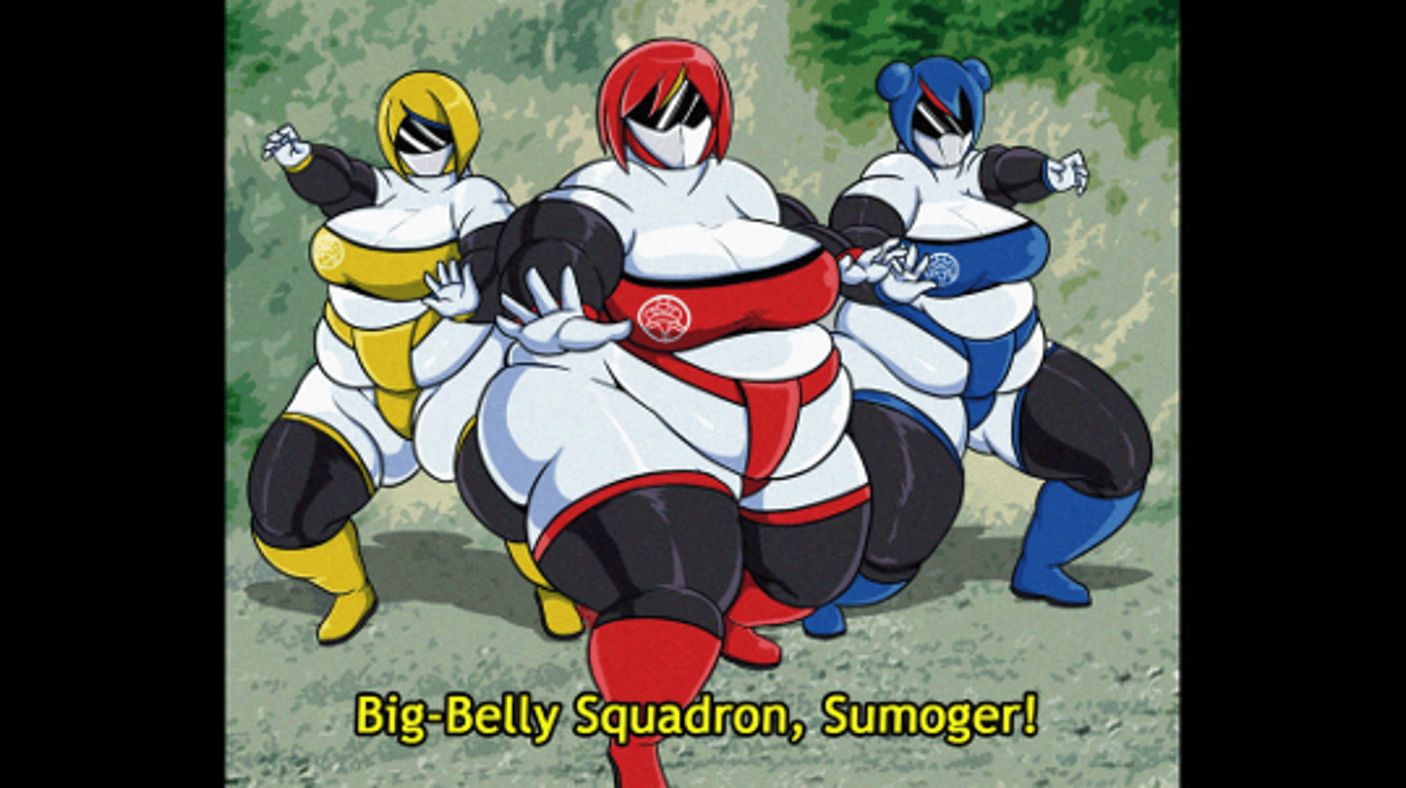 Chubby sentai sumoger Rp