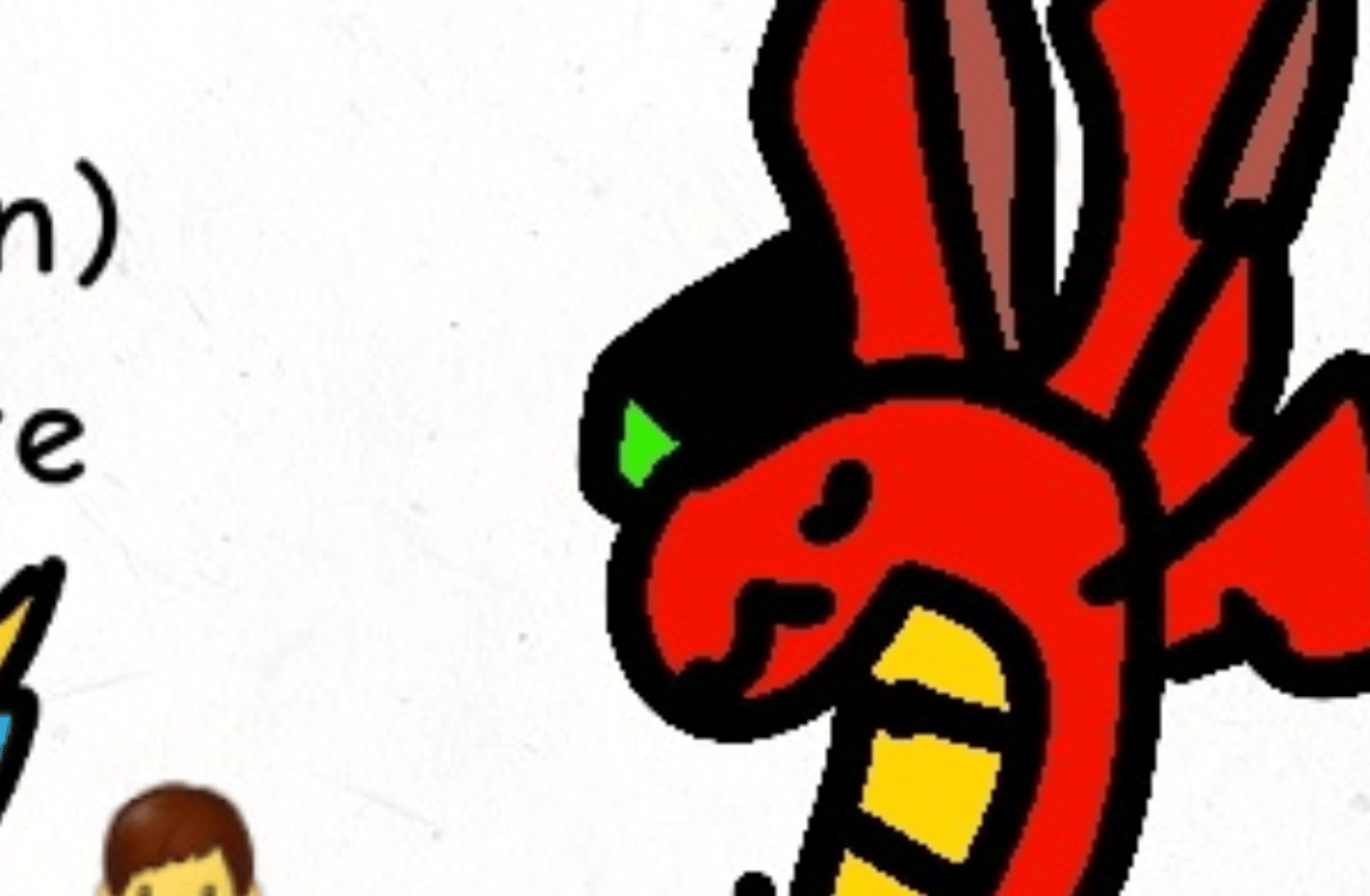 Drawing Jake long dragon