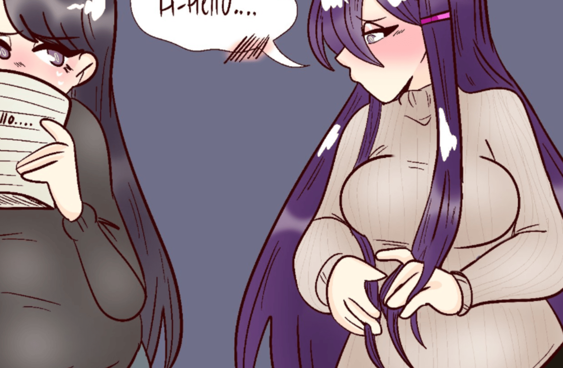 Komi and Yuri