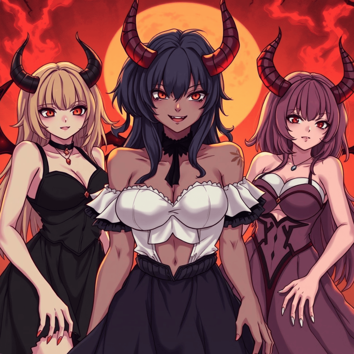 Group of Succubi