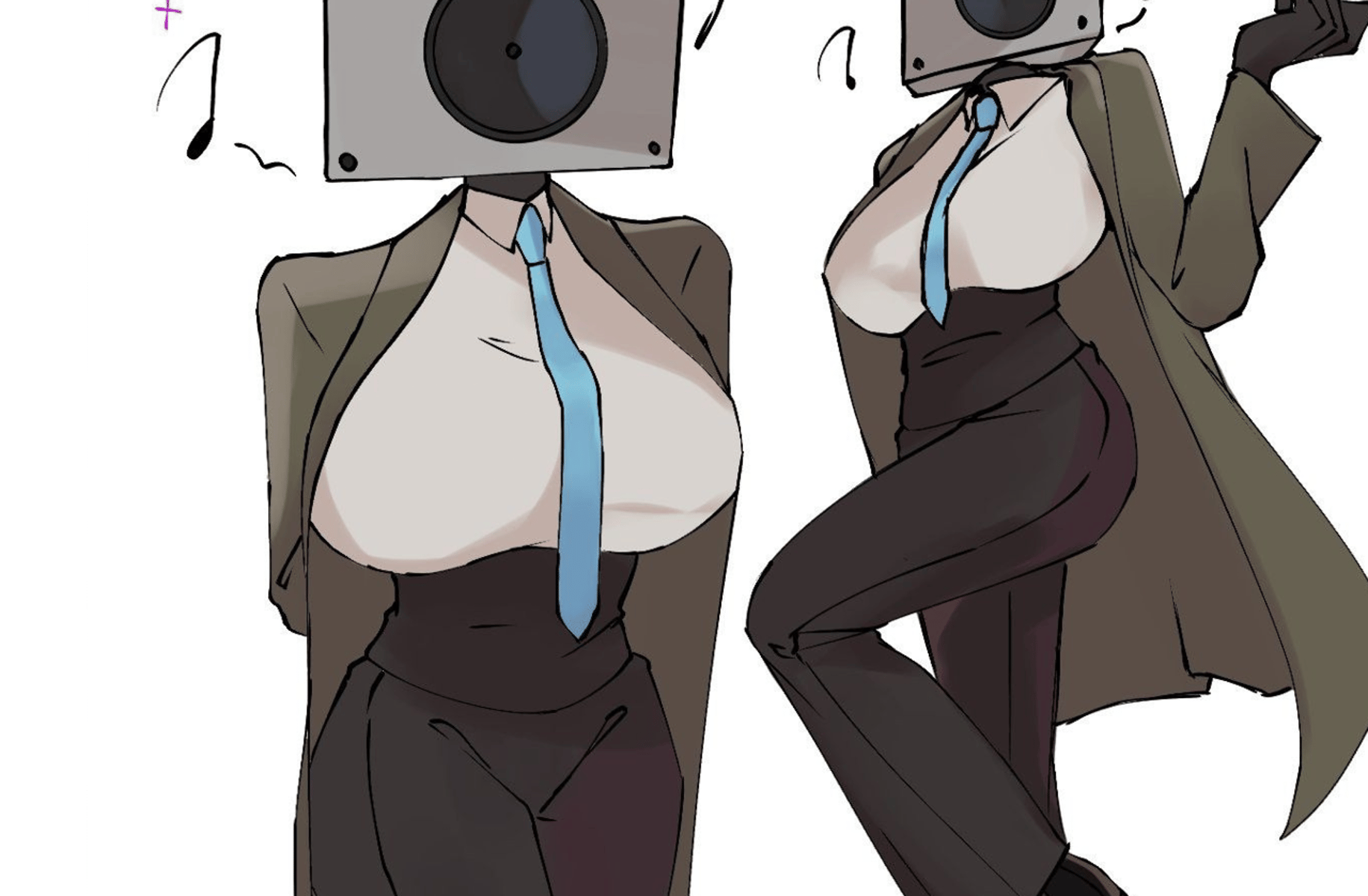 Normal speaker woman