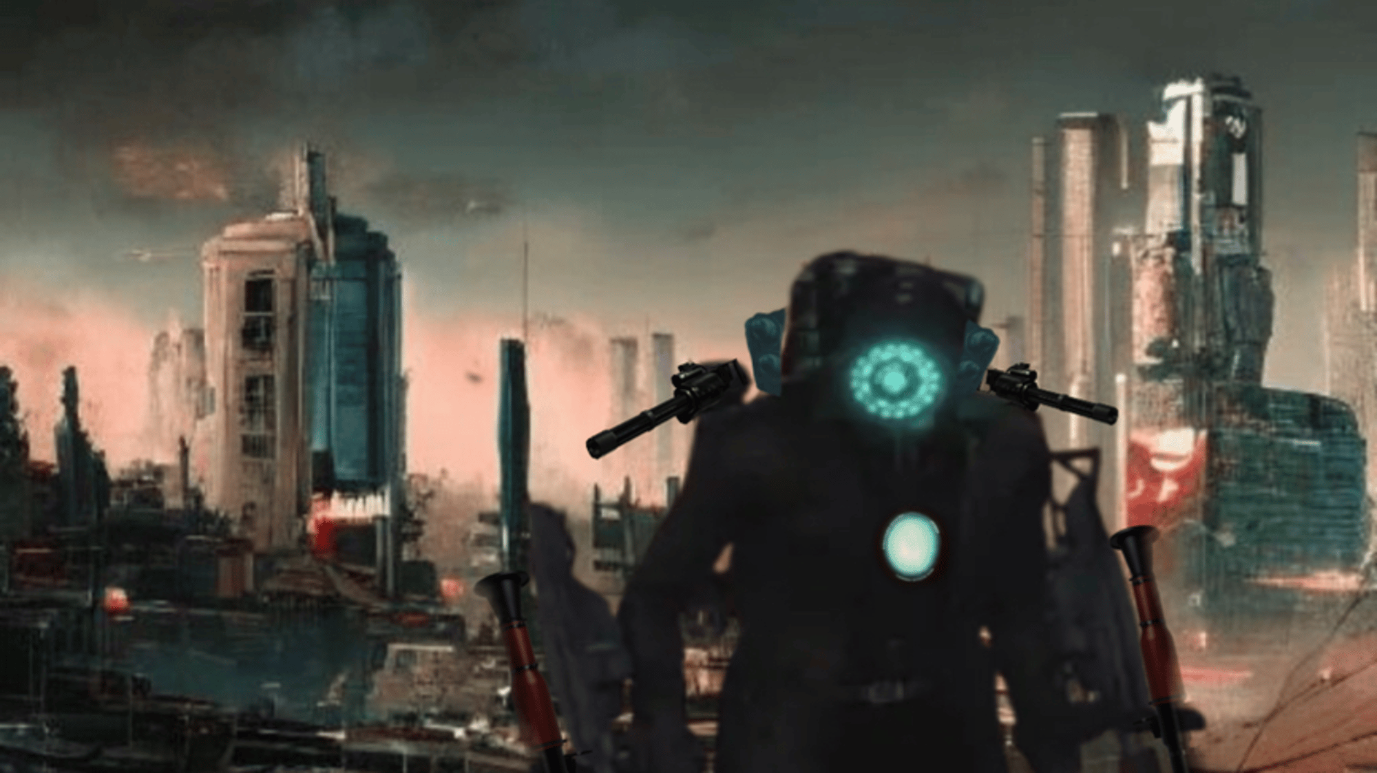 Titan camera woman