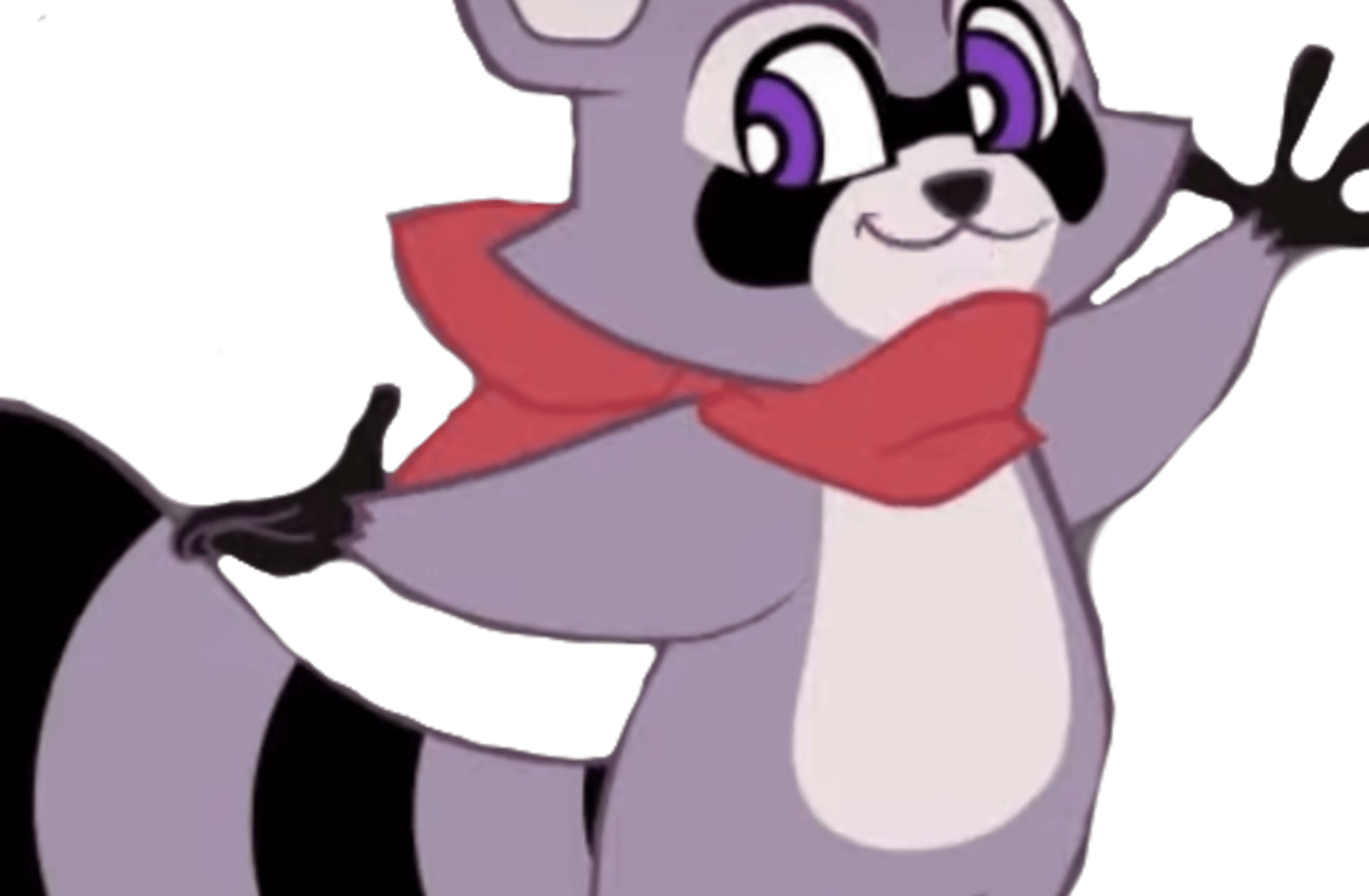 rambly the raccoon