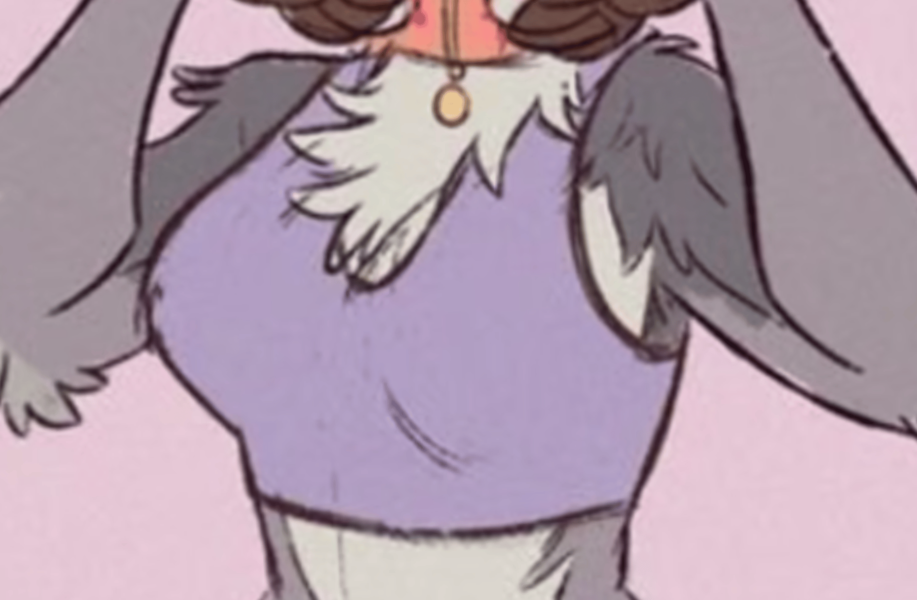 Furry girl roommate