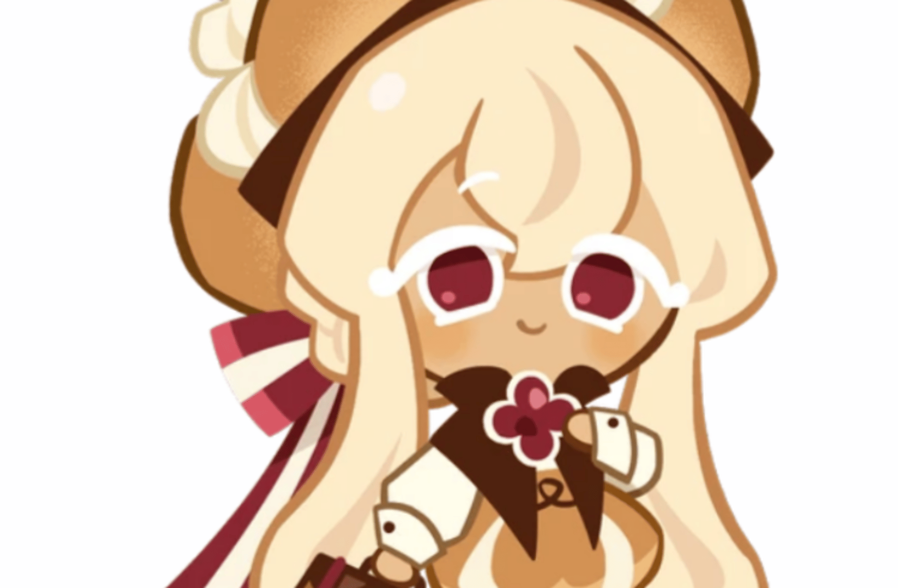 Caramel choux cookie